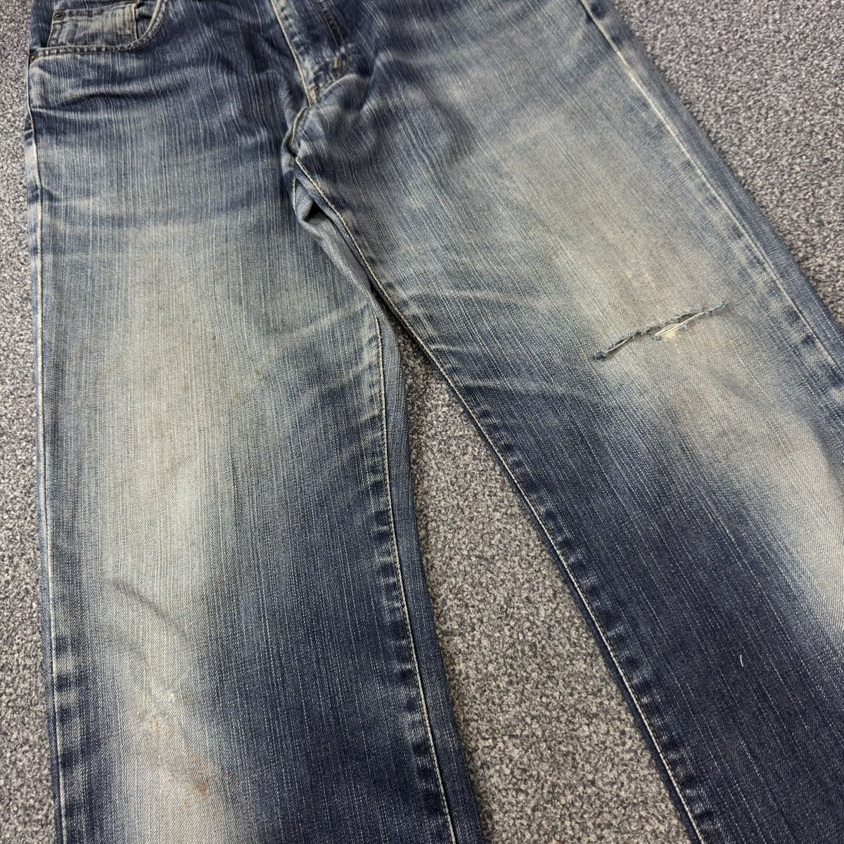 Edwin Archives Y2K Edwin 503 Faded Wash Straight Leg Denim Jeans Size US 32 / EU 48 - 4 Thumbnail