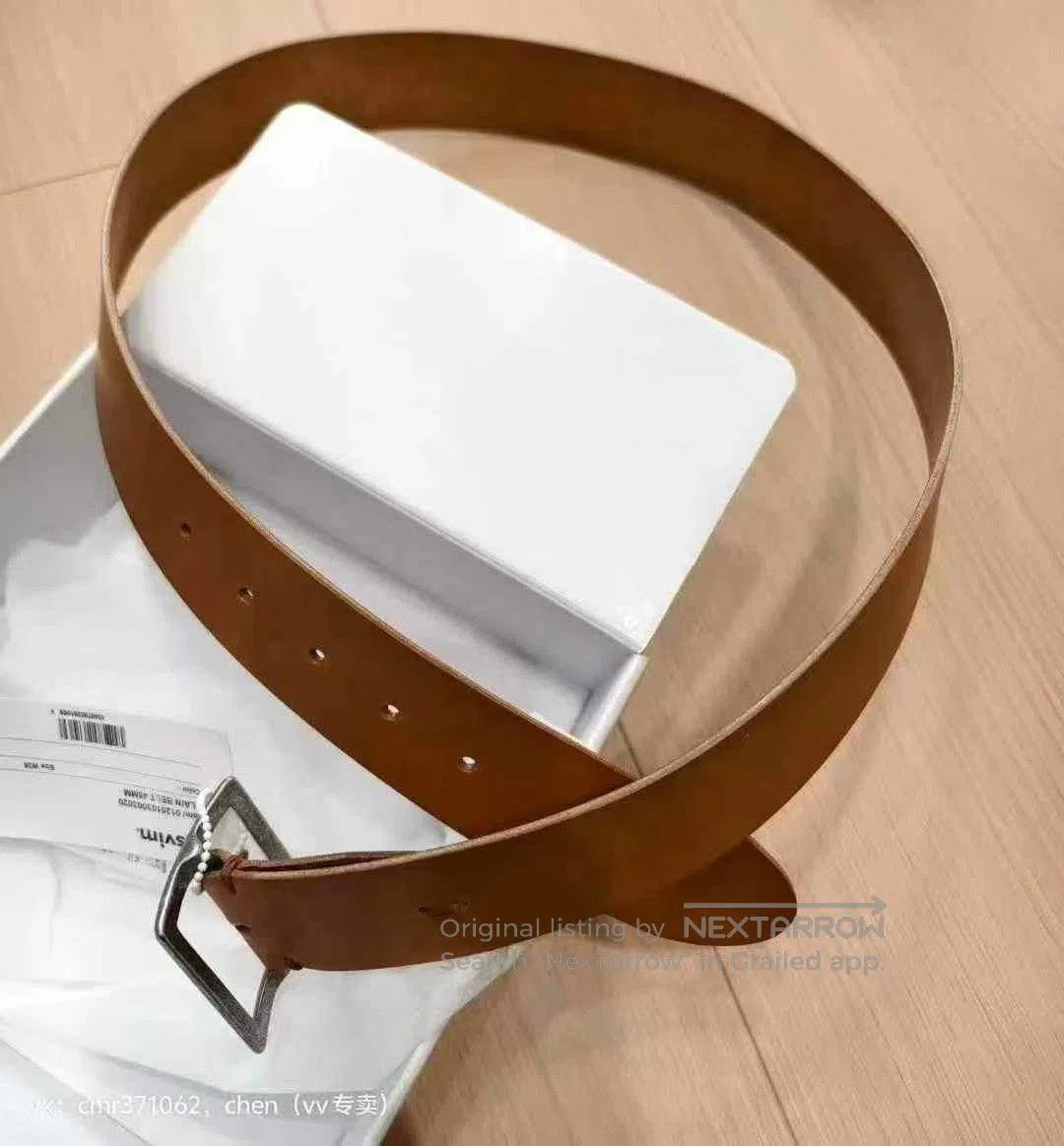 Visvim VISVIM 25SS PLAIN BELT 45MM. Size ONE SIZE - 5 Thumbnail