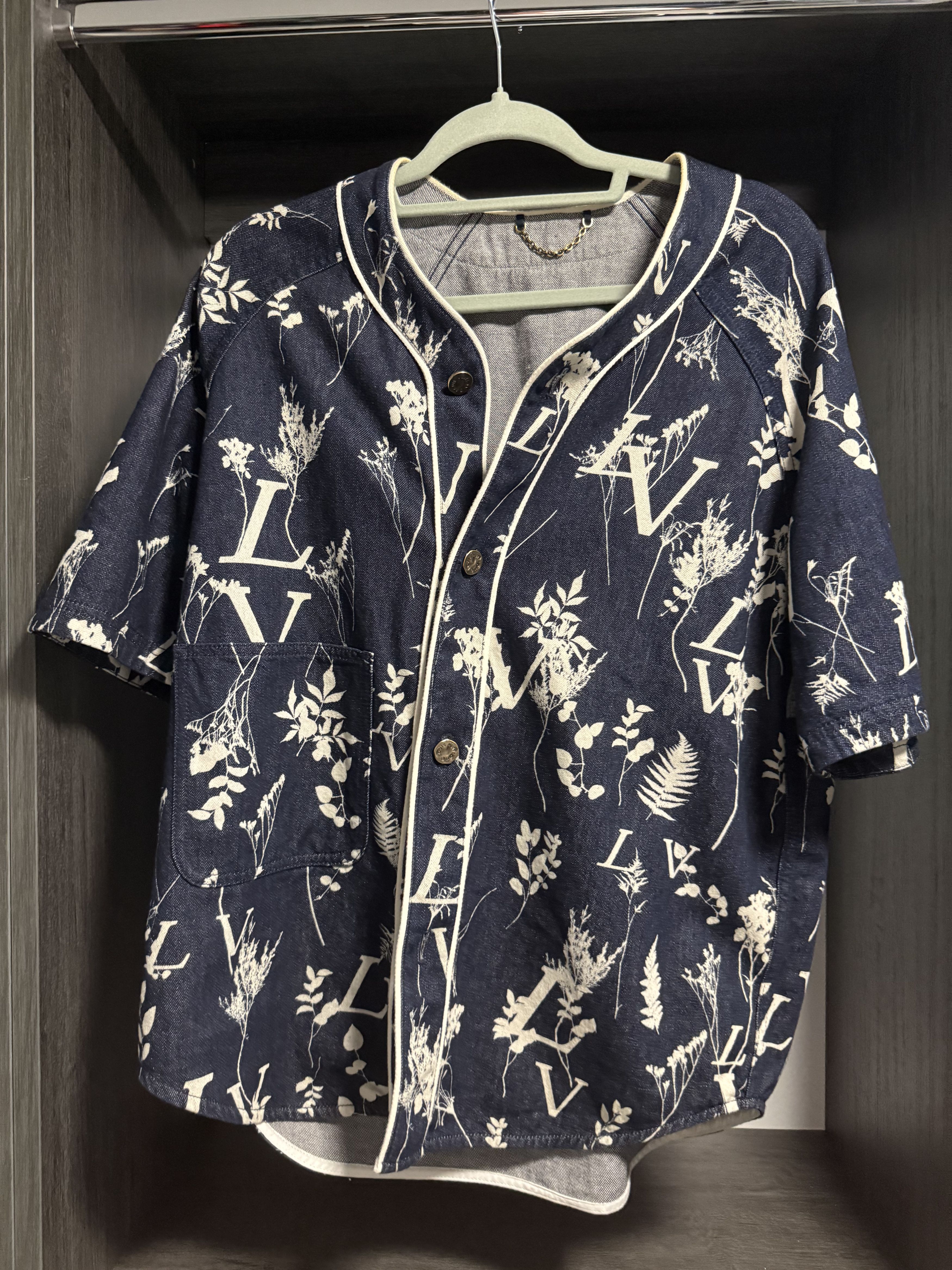 Louis Vuitton Louis Vuitton Wheat ear baseball shirt Size US M / EU 48-50 / 2 - 2 Thumbnail