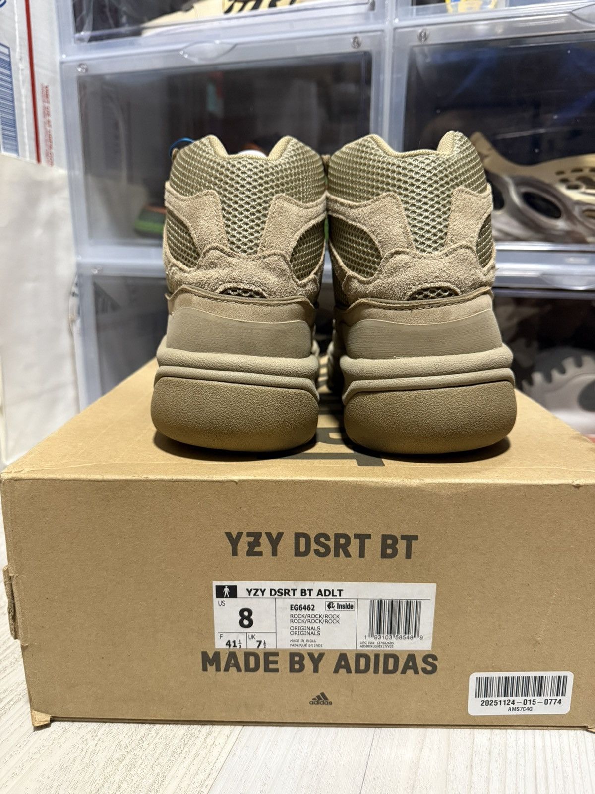 Adidas × Kanye West Adidas Yeezy Desert Boot Rock Size US 8 / EU 41 - 5 Thumbnail