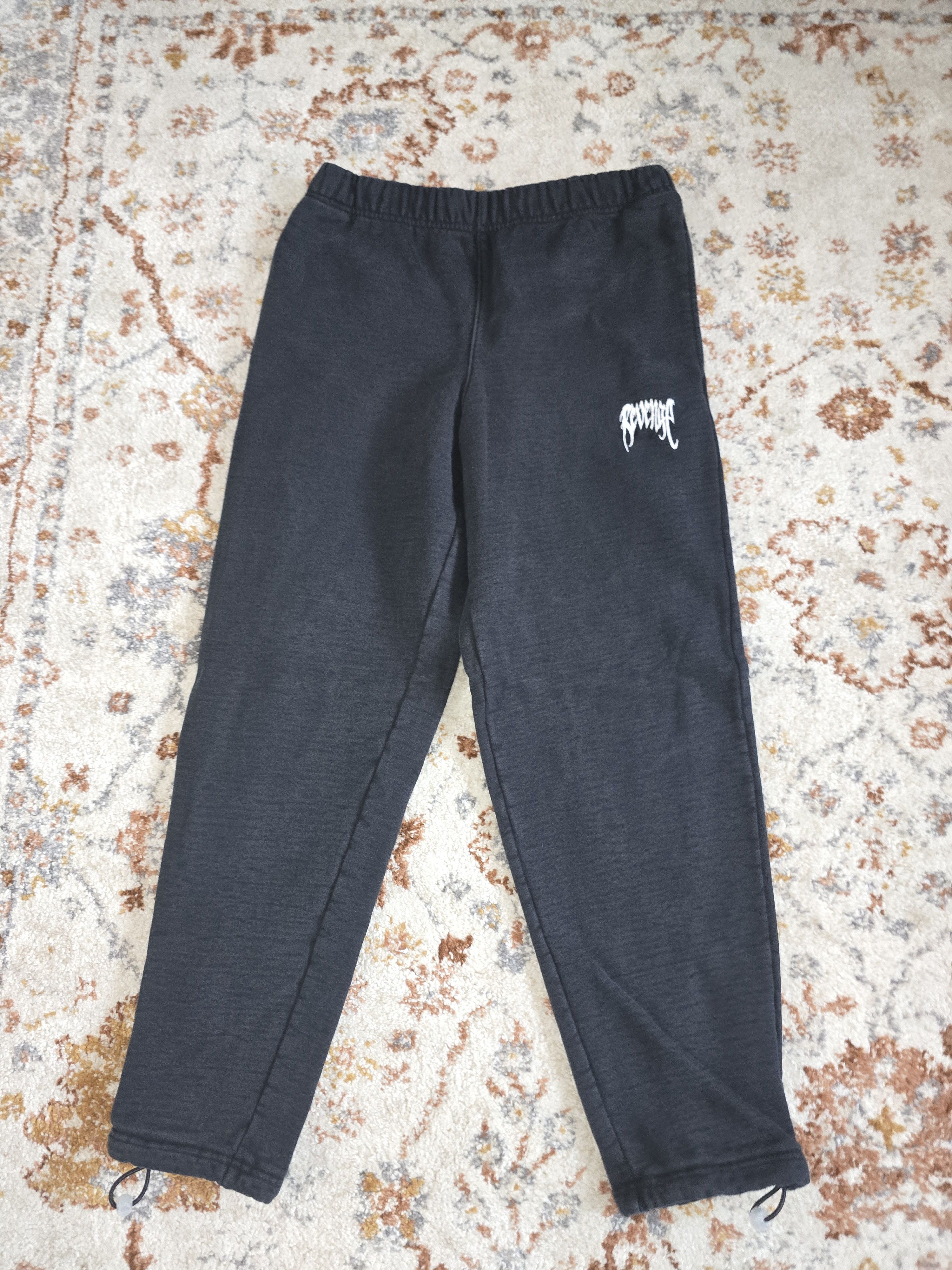 Revenge Revenge Black Sweatpant Basics Size US 32 / EU 48 - 1 Thumbnail