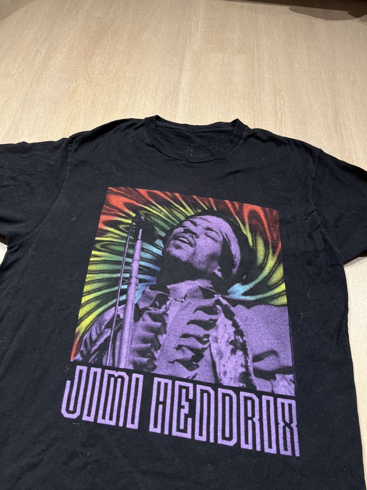 Vintage Jimi Hendrix Shirt Large Size US L / EU 52-54 / 3 - 1 Thumbnail