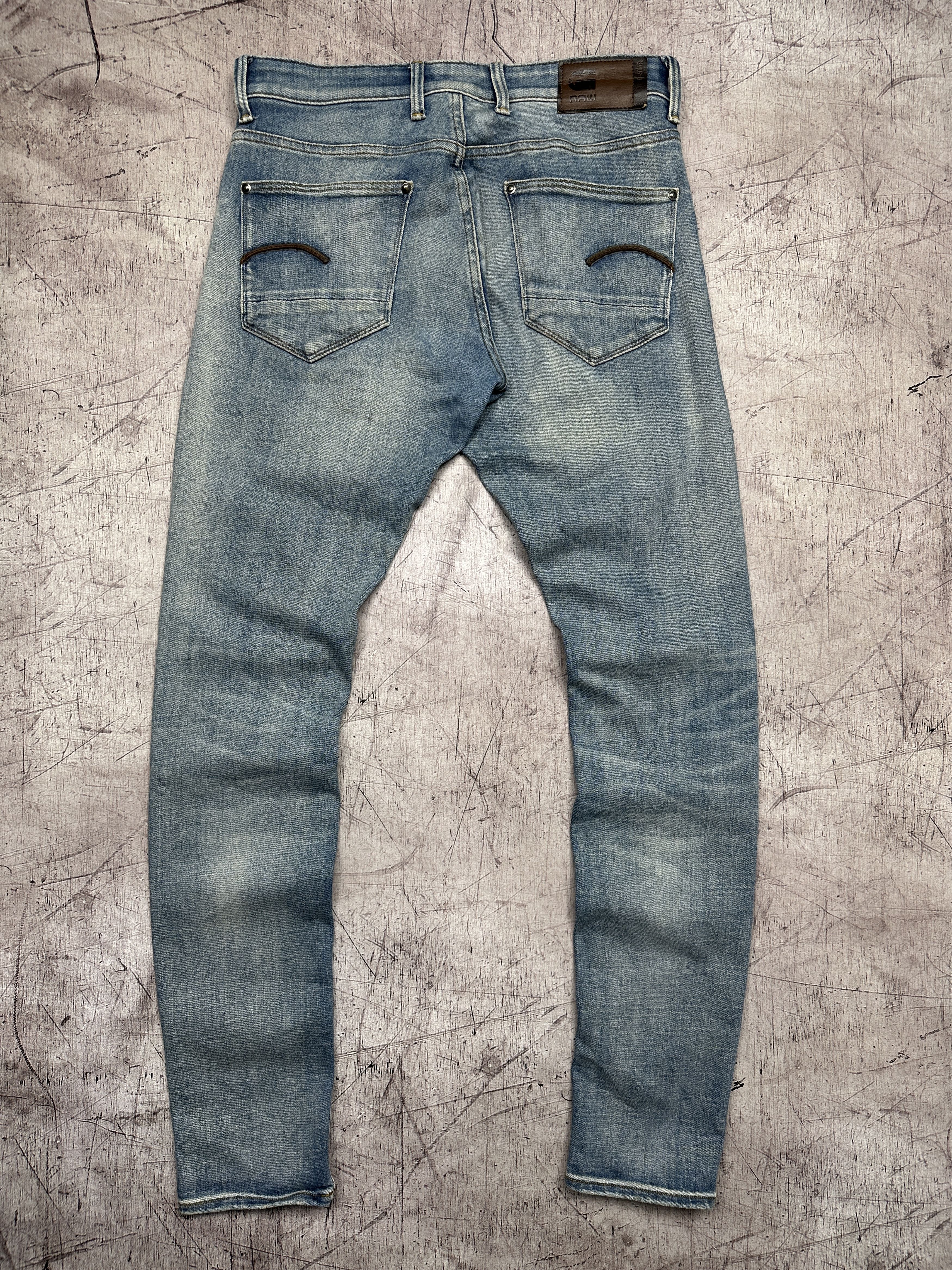G-Star G Star Raw Mens Revend Skinny Denim Pants Jeans Size US 32 / EU 48 - 8 Thumbnail