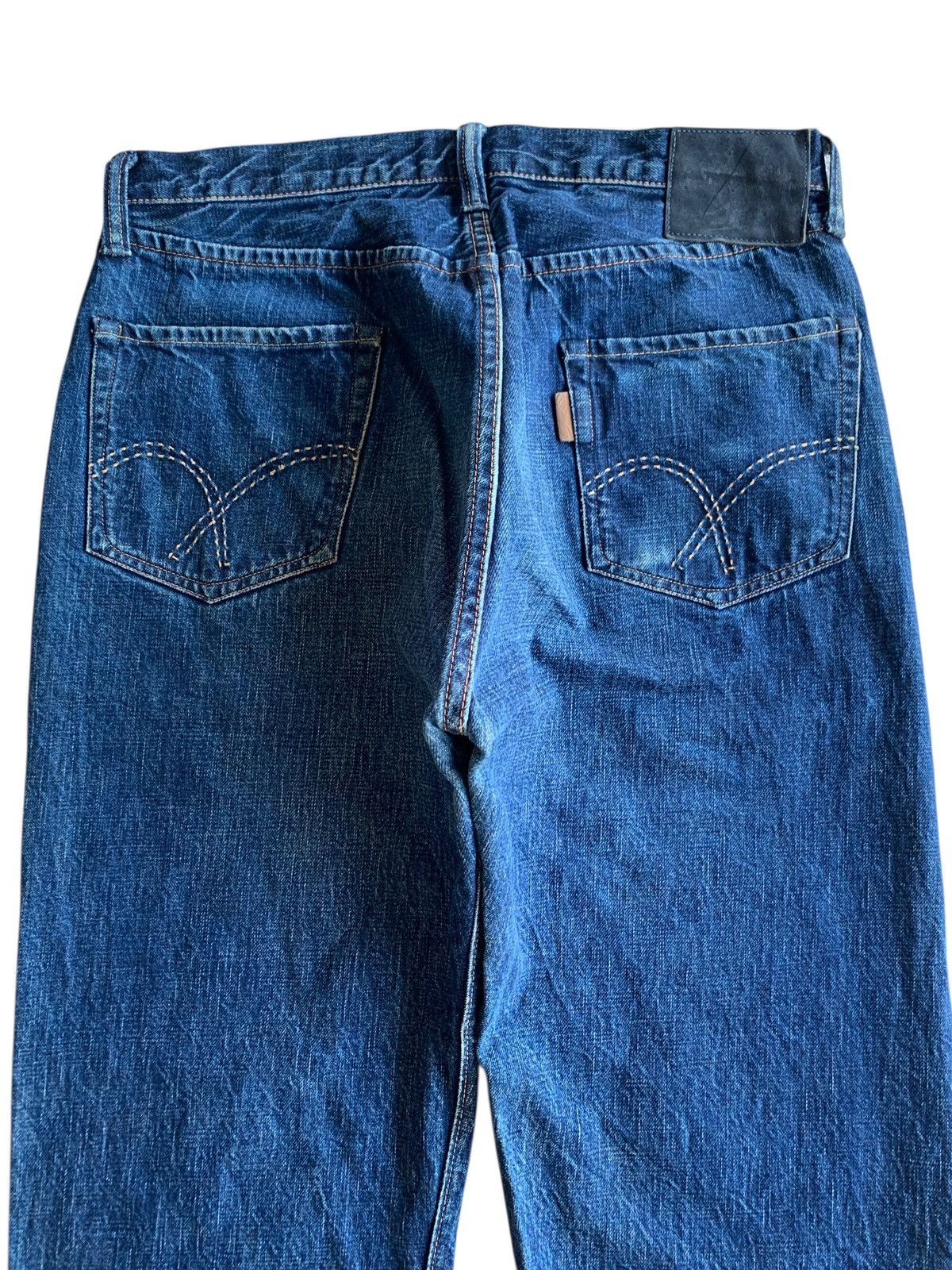 Kapital FULL COUNT X BARNEYS NEWYORK SELVEDGE BUTTON FLY DENIM Size US 32 / EU 48 - 9 Thumbnail