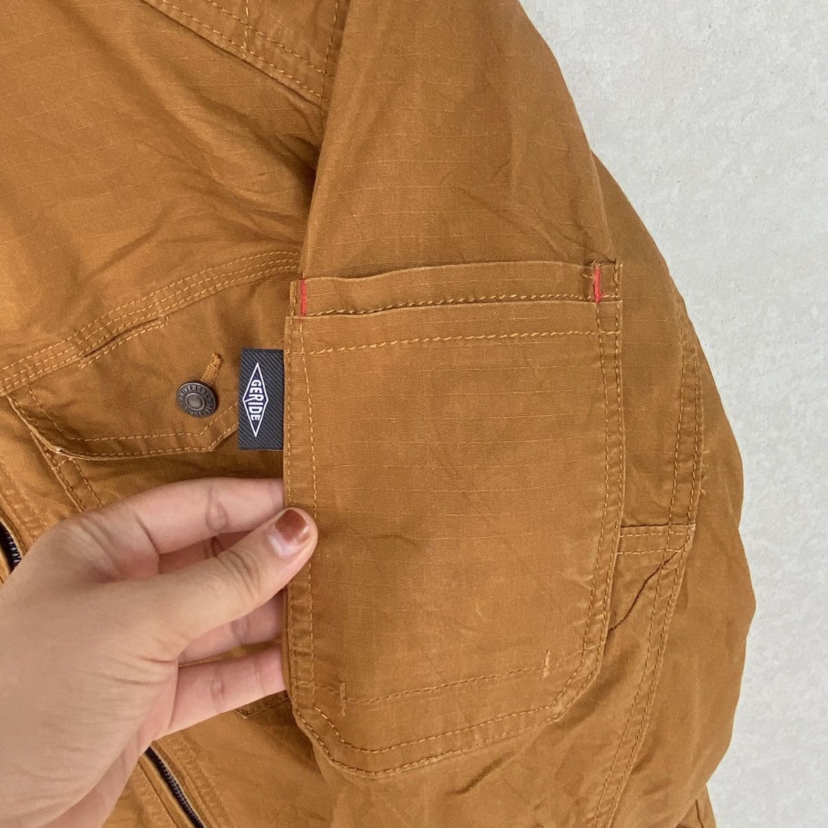 Other Vintage Authentic Brown Streetwear Jacket Pullover Size M Size US M / EU 48-50 / 2 - 11 Thumbnail