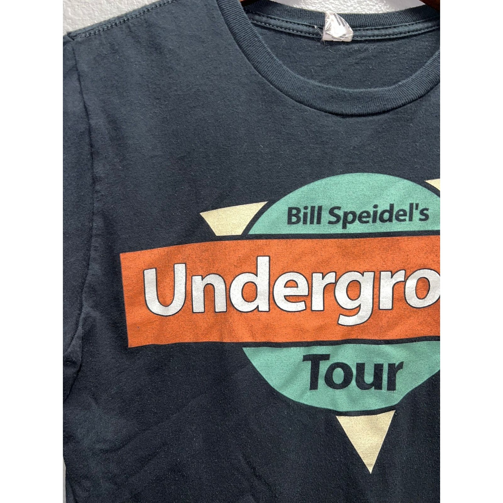 Anvil Bill Speidel Shirt Underground Tour Black Tee Anvil Small Size US S / EU 44-46 / 1 - 3 Thumbnail