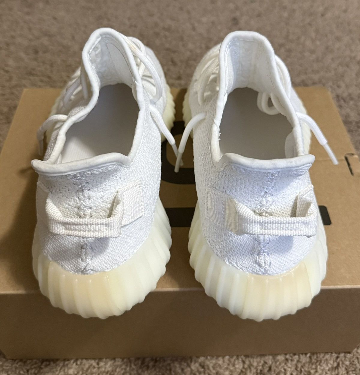 Yeezy Adidas Yeezy Boost 350 V2 “Cream” Size US 10 / EU 43 - 2 Thumbnail