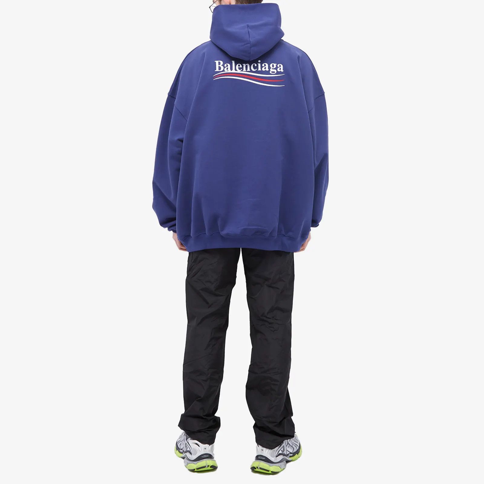 Balenciaga Political Campaign Embroidered Hoodie Size US S / EU 44-46 / 1 - 11 Thumbnail