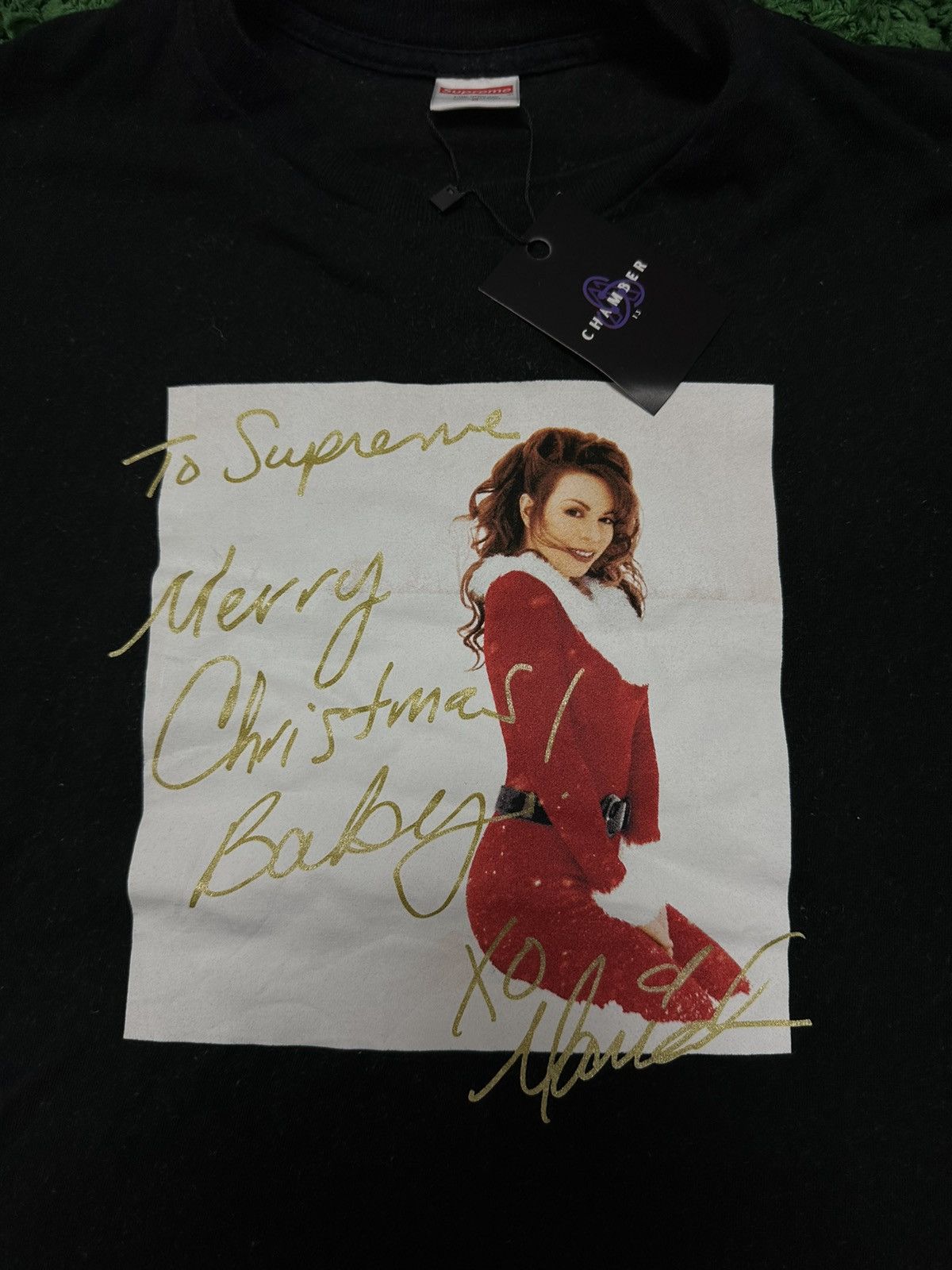 Supreme Supreme Tee Black Mariah Carey Size US S / EU 44-46 / 1 - 3 Thumbnail