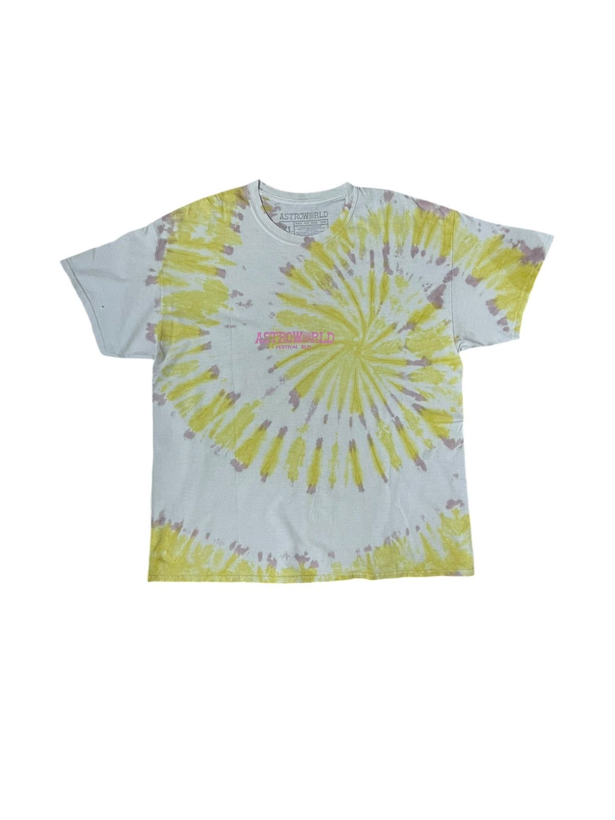 Travis Scott Astroworld Festival Run Alabama Tie Dye T-Shirt
