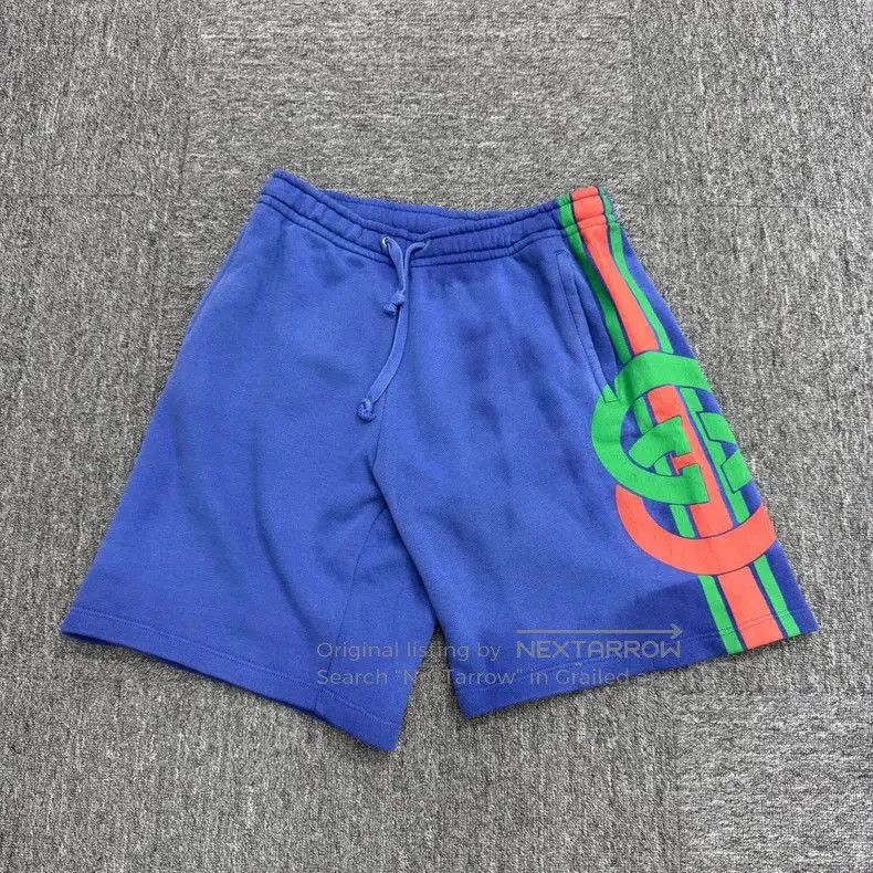 Gucci Gucci Washed Distressed Print Shorts. Size US 30 / EU 46 - 1 Thumbnail