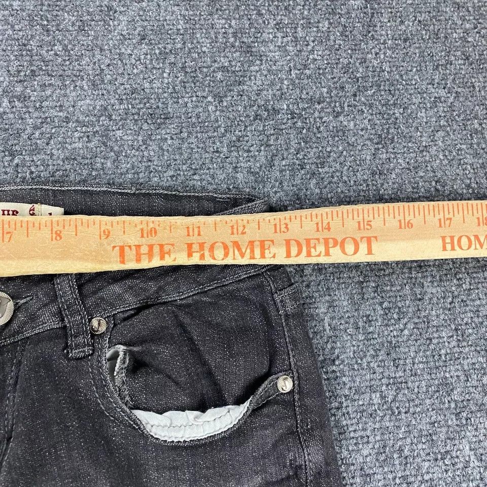 Judy Blue Judy Blue Jeans Women's 1 Charcoal Wash Straight Leg Cotton Size 26" / US 2 / IT 38 - 3 Thumbnail