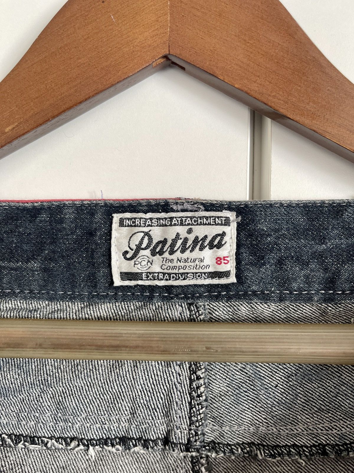 Vintage VINTAGE🔥🔥PATINA SKATEGANG DOUBLE WAIST WASHED BLACK 32X28 Size US 32 / EU 48 - 15 Thumbnail