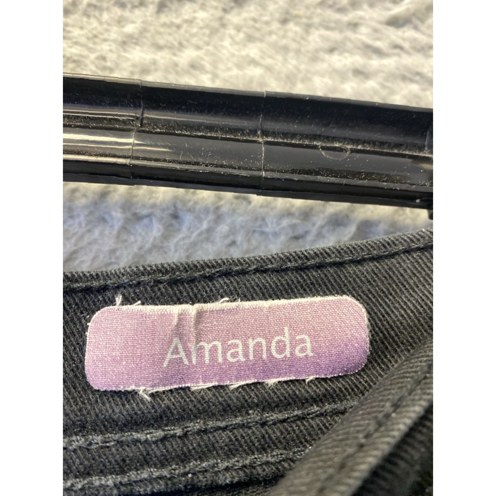 Gloria Vanderbilt Gloria Vanderbilt Jeans Ladies' 8 Amanda Denim Black Women Denim Jeans 28 Inseam 31 Waist Regular Size Type: Regular Womens Size 30" / US 8 / IT 44 - 4 Thumbnail