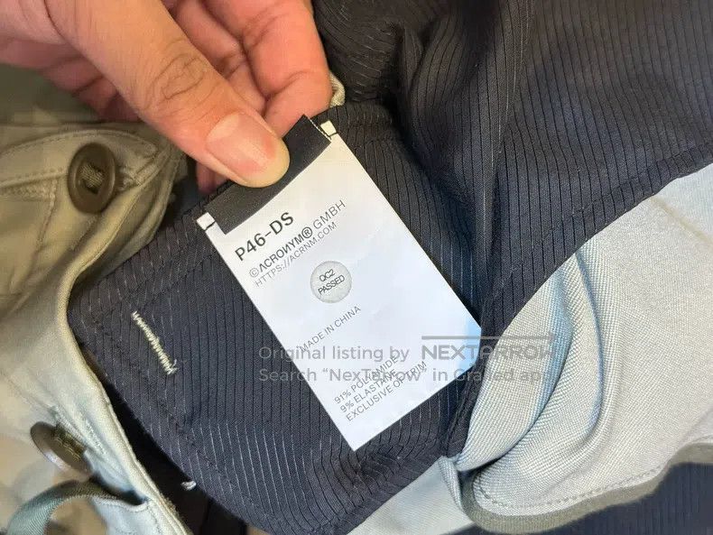 Acronym Acronym size M trousers Size US 38 / EU 54 - 3 Thumbnail
