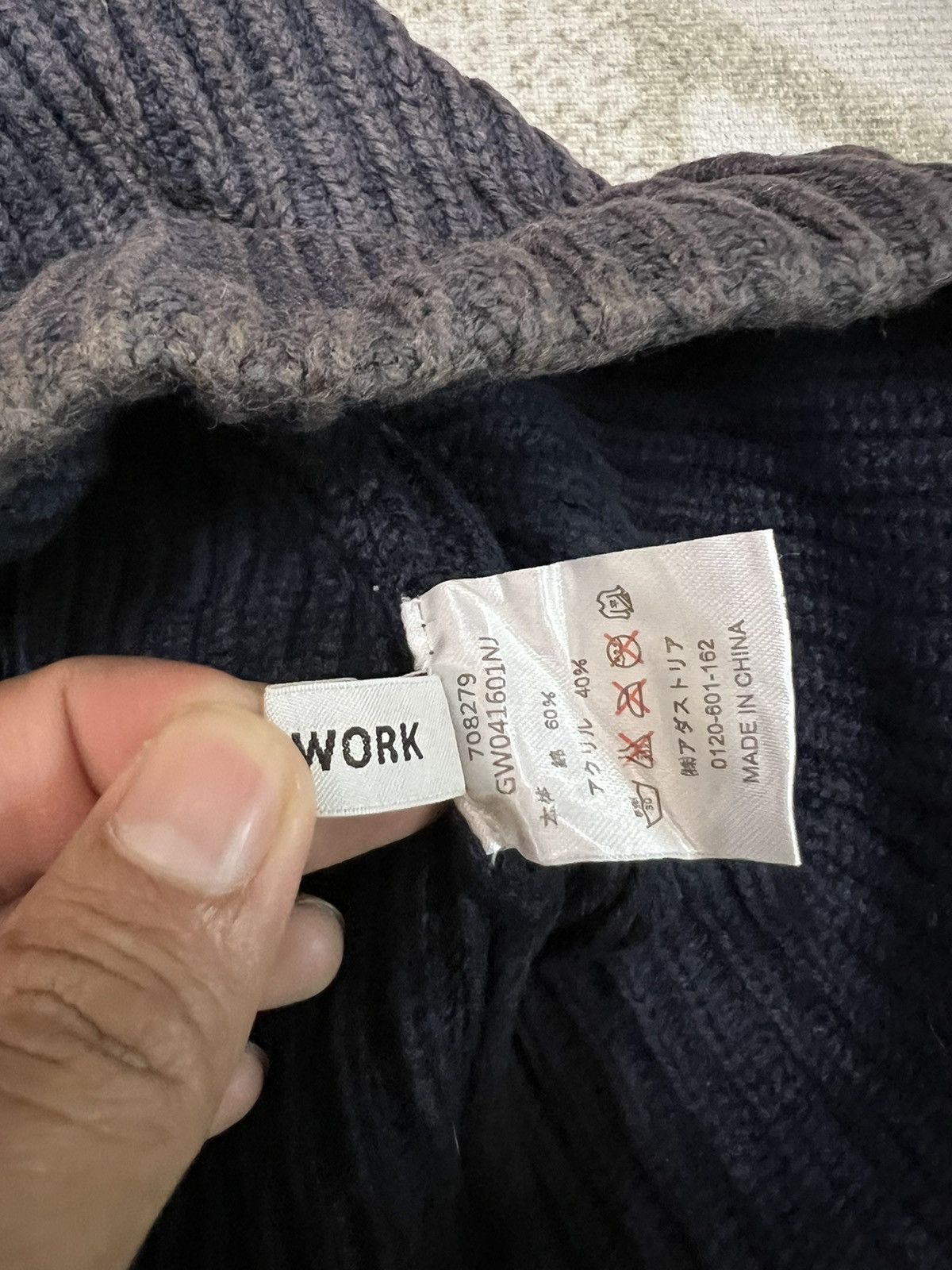 Global Work × Japanese Brand Japanese Brand Global Work Plain Beanie Hats Size ONE SIZE - 7 Thumbnail