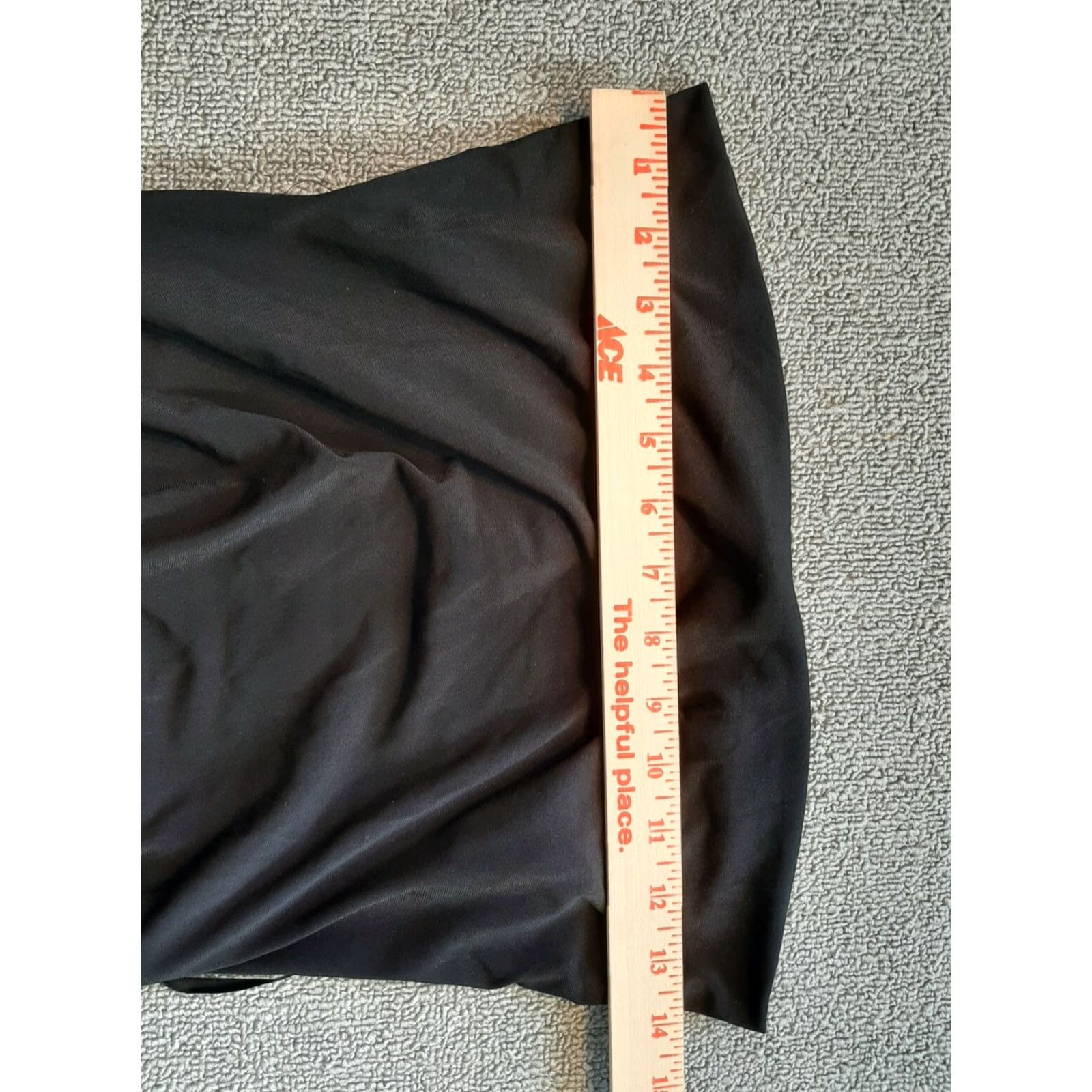 Vintage My Michelle DRESS Womens M Medium Black gold sequin on back strap sleeveless Size M / US 6-8 / IT 42-44 - 4 Thumbnail
