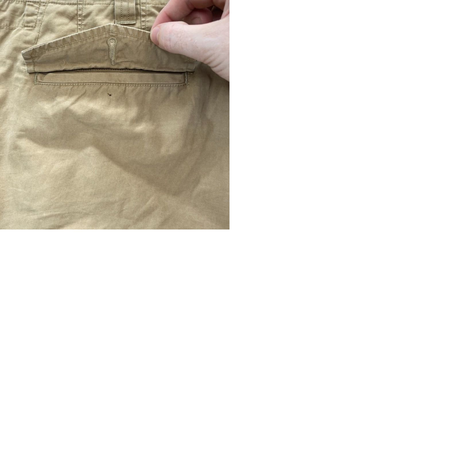 Polo Ralph Lauren Polo Ralph Lauren Cargo Shorts Mens 42 Brown Classic Fit Drill Khaki Military Cargo Pocket Cotton Shorts Mens 42 Brown Size US M / EU 48-50 / 2 - 9 Thumbnail