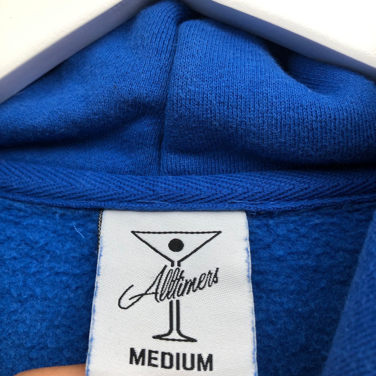 Alltimers Alltimers Sweatshirt Hoodie Men's Medium M Long Sleeve Blue Size US M / EU 48-50 / 2 - 3 Thumbnail
