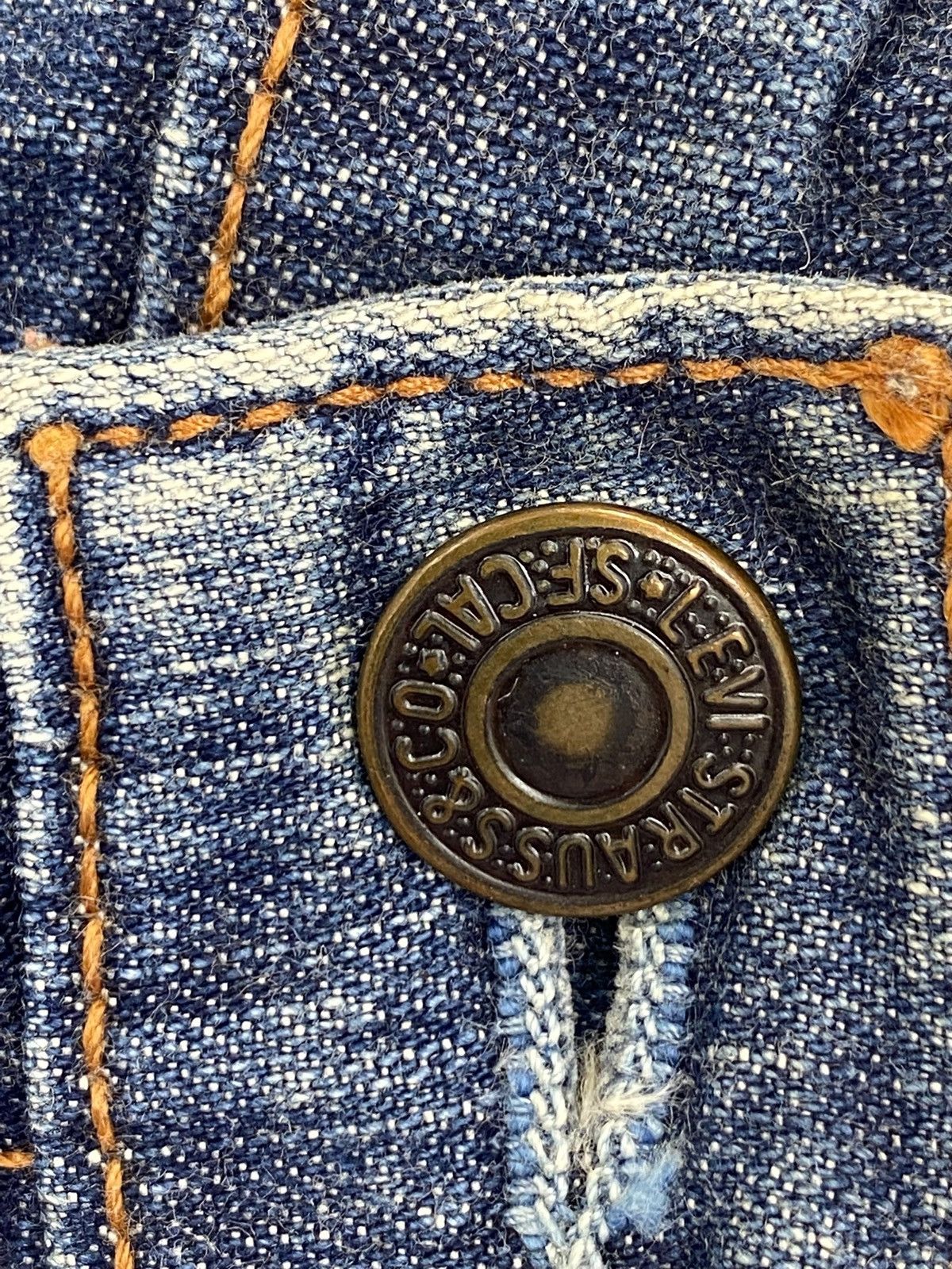 Levi's Levi’s X Cristina Llorca Faded Wash Style Flare Jeans Size US 34 / EU 50 - 13 Thumbnail