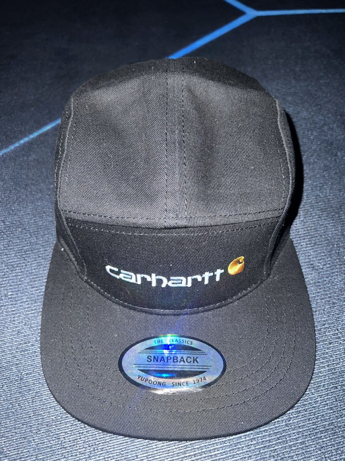 Carhartt Carhartt Yupoong 5-Panel Cotton Twill Snapback Cap Size ONE SIZE - 1 Thumbnail