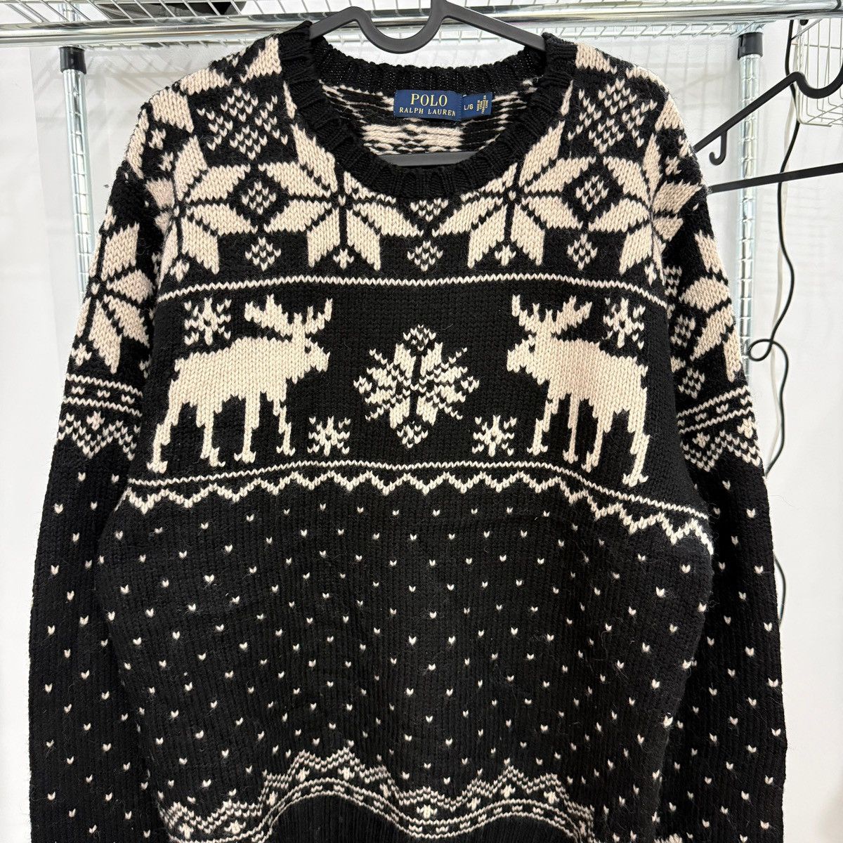 Polo Ralph Lauren Polo Ralph Lauren Nordic Deer Moose sweater Size US L / EU 52-54 / 3 - 2 Thumbnail