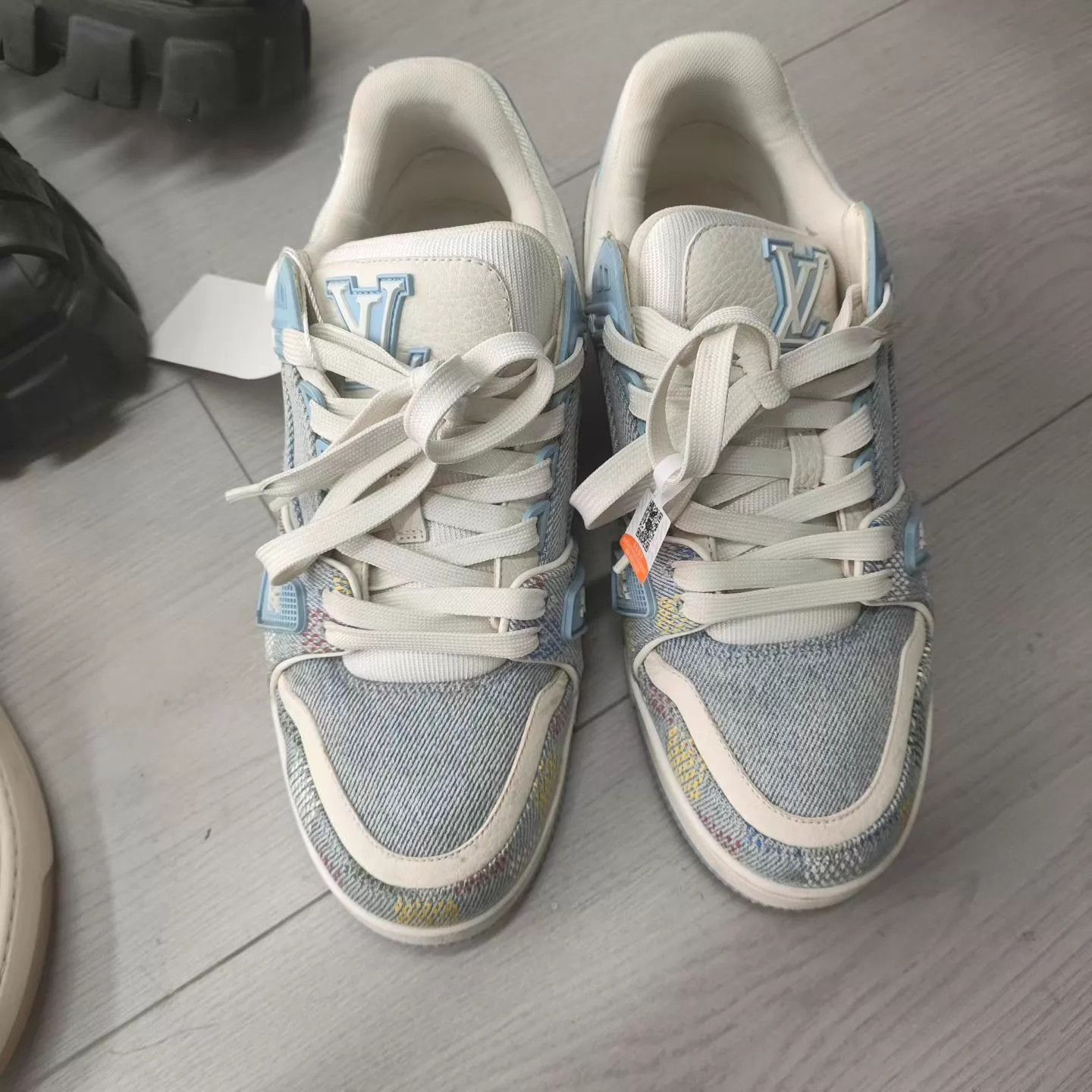 Louis Vuitton LV Trainer 39.5 Blue 2024 Size US 8 / IT 38 - 2 Thumbnail