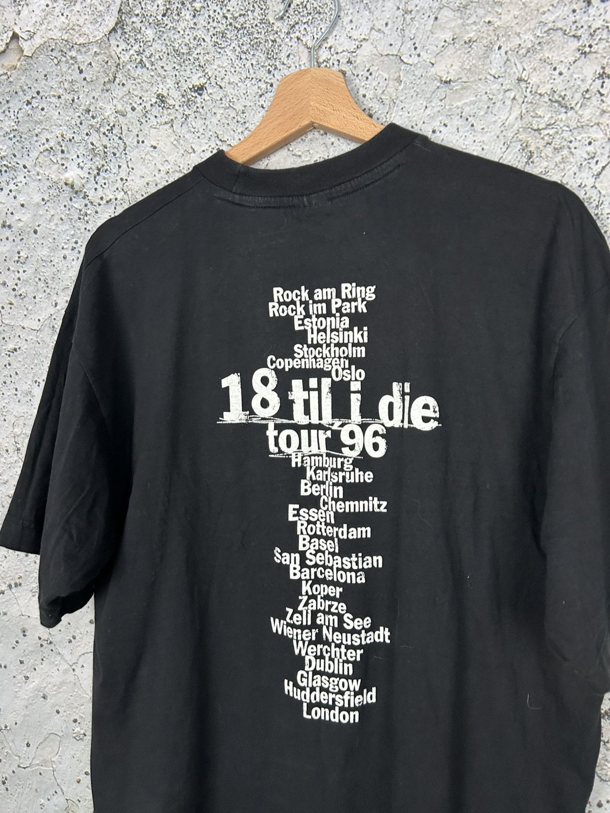 Band Tees Vintage Bryan Adams 18 Til i Die Tour Tee Rock Band Graphic Size US XL / EU 56 / 4 - 4 Thumbnail