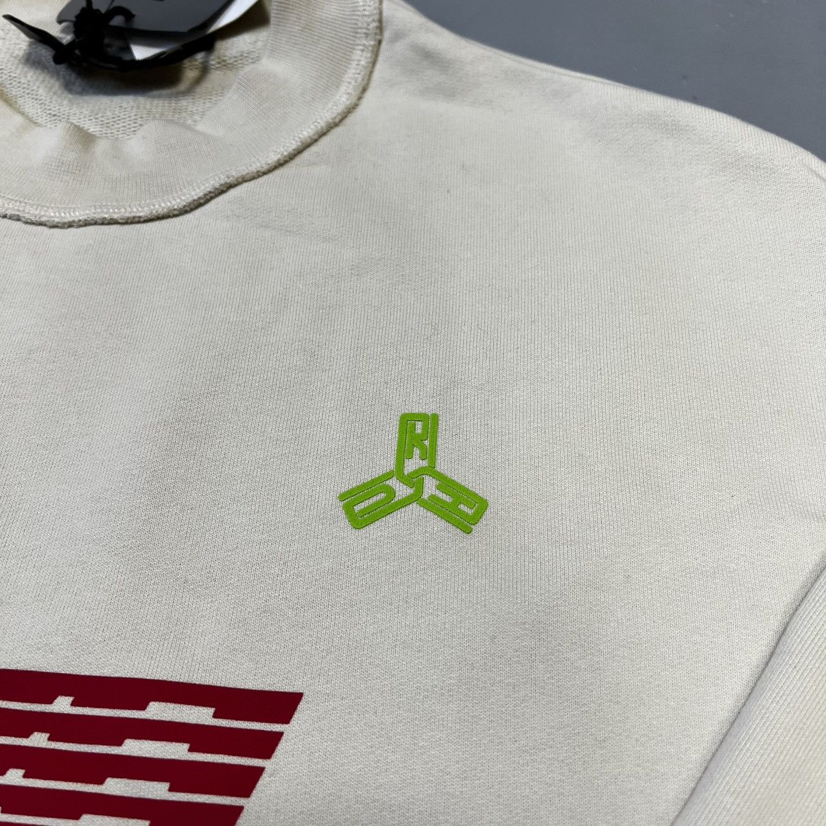 Rhude × Zara Rhude Beige Sweatshirt Rhuigi x Zara y2k logo NWT new tags Size US S / EU 44-46 / 1 - 13 Thumbnail