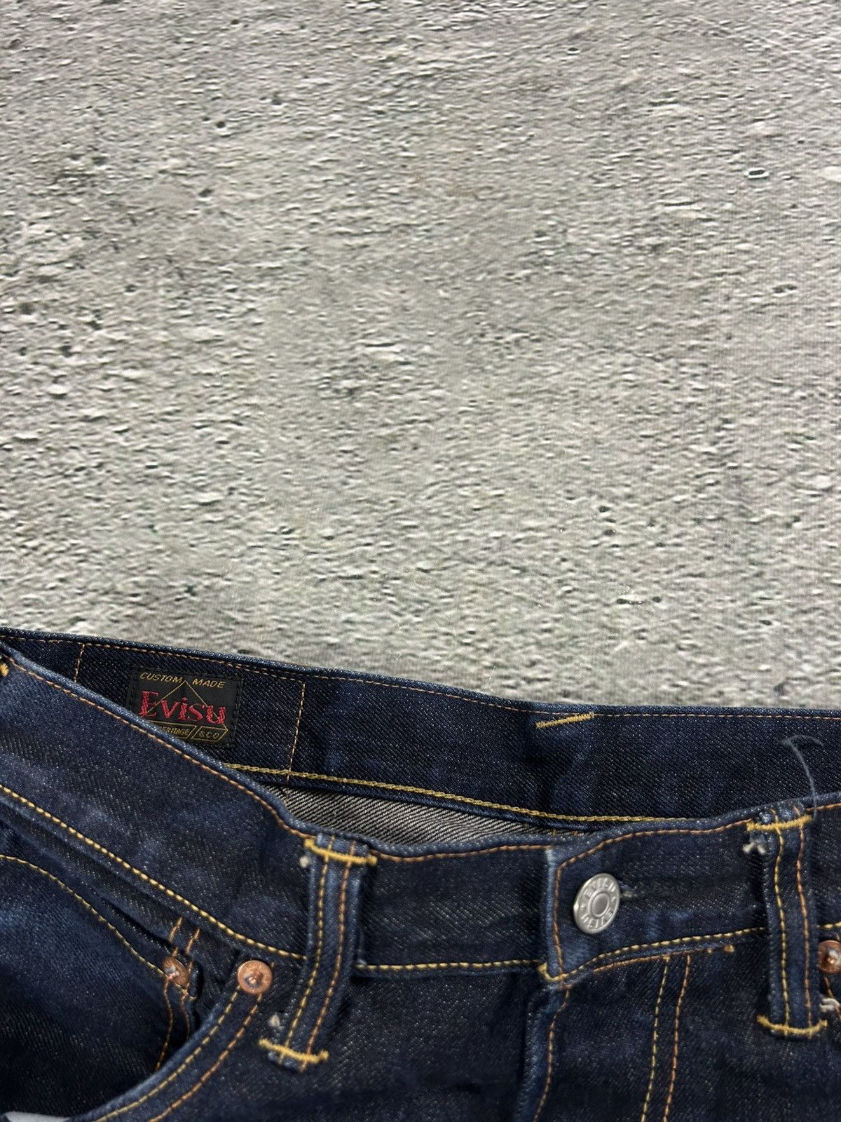 Evisu Evisu jeans daicock big logo smile face selvedge denim Size US 28 / EU 44 - 8 Thumbnail