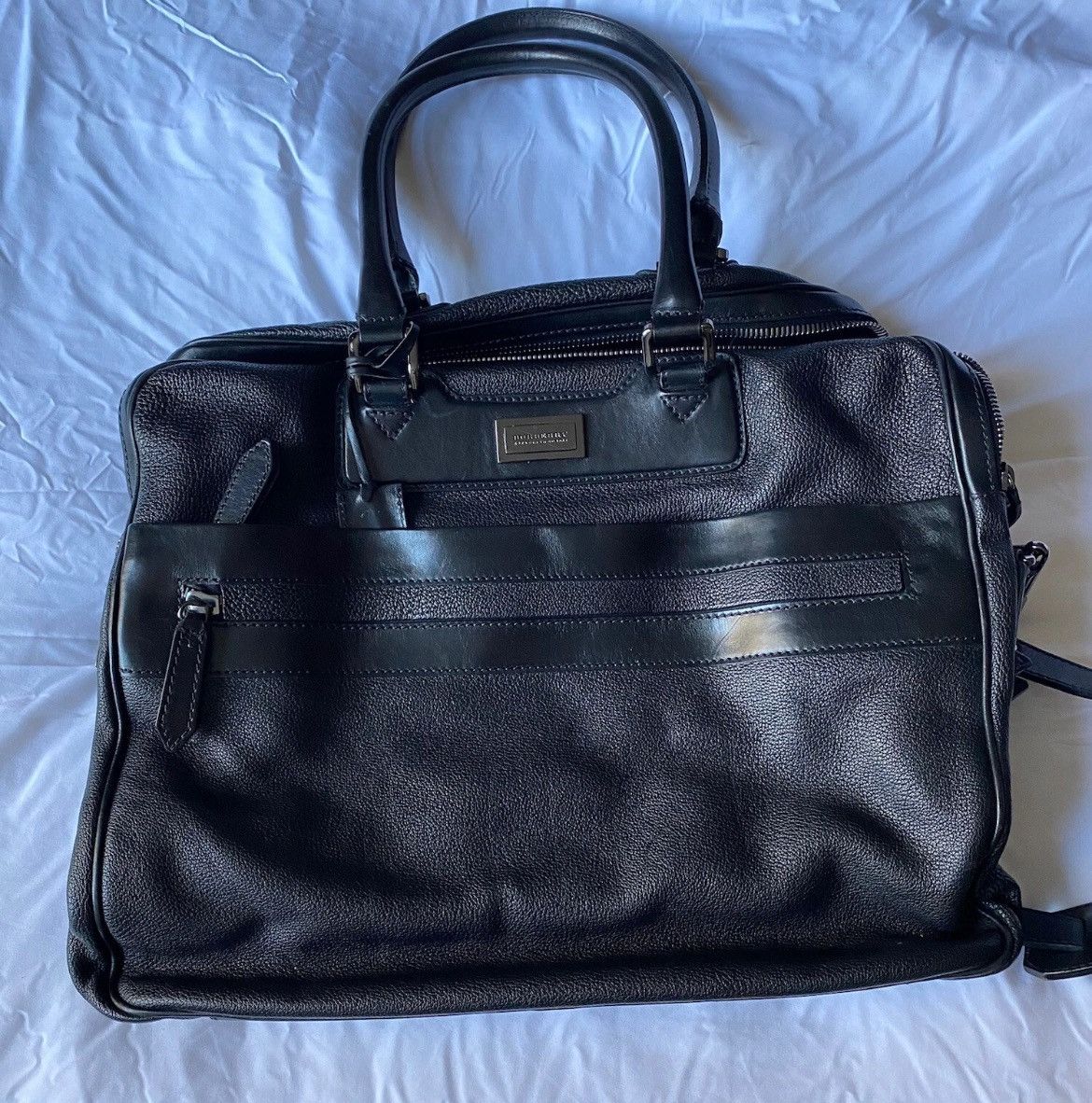 Burberry Burberry Leather Luggage Size 46 - 7 Thumbnail