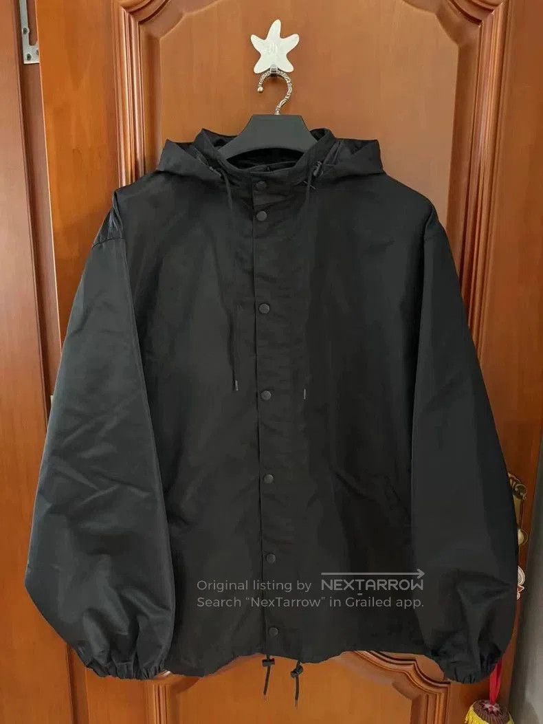 Balenciaga Balenciaga Tape Hooded Windbreaker Jacket. Size US S / EU 44-46 / 1 - 2 Thumbnail