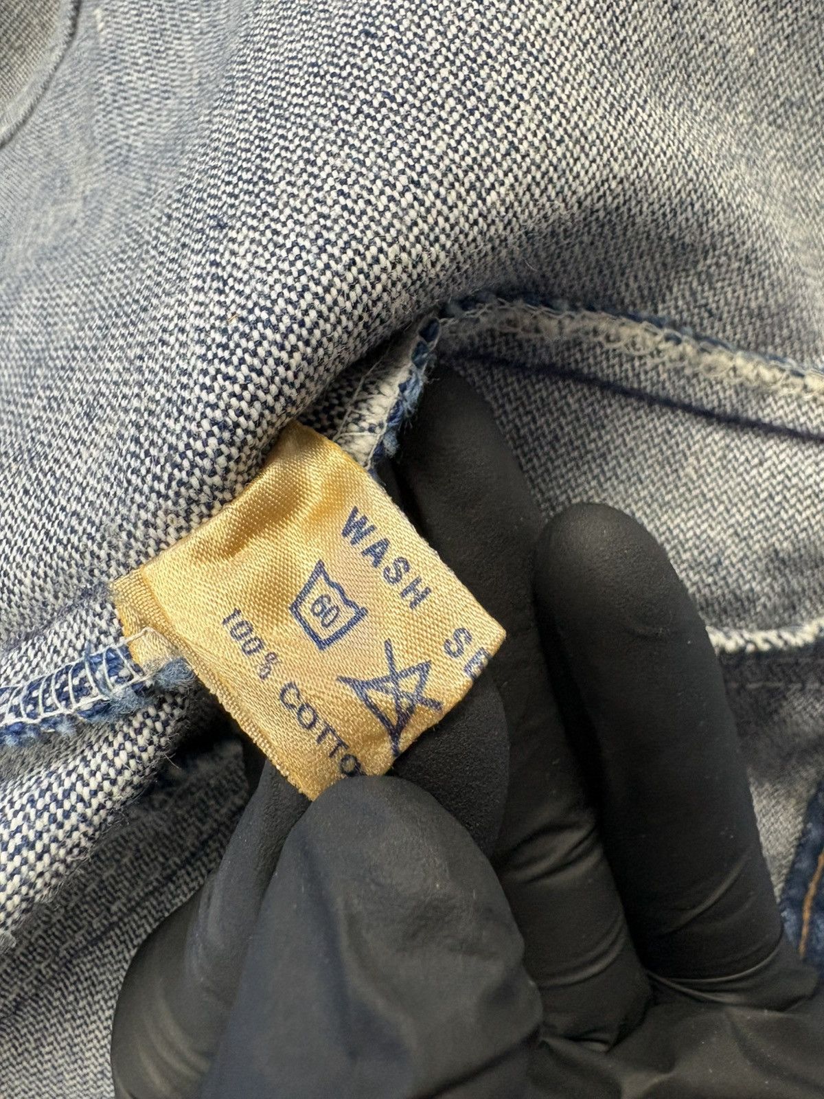 Wrangler Vintage Wrangler Denim Trucker Jacket Black Tag 80s Rare Size US S / EU 44-46 / 1 - 19 Thumbnail