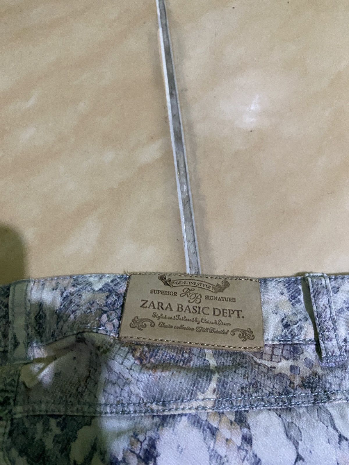 If Six Was Nine × Japanese Brand × Zara Snakeskin zara Size US 30 / EU 46 - 6 Thumbnail