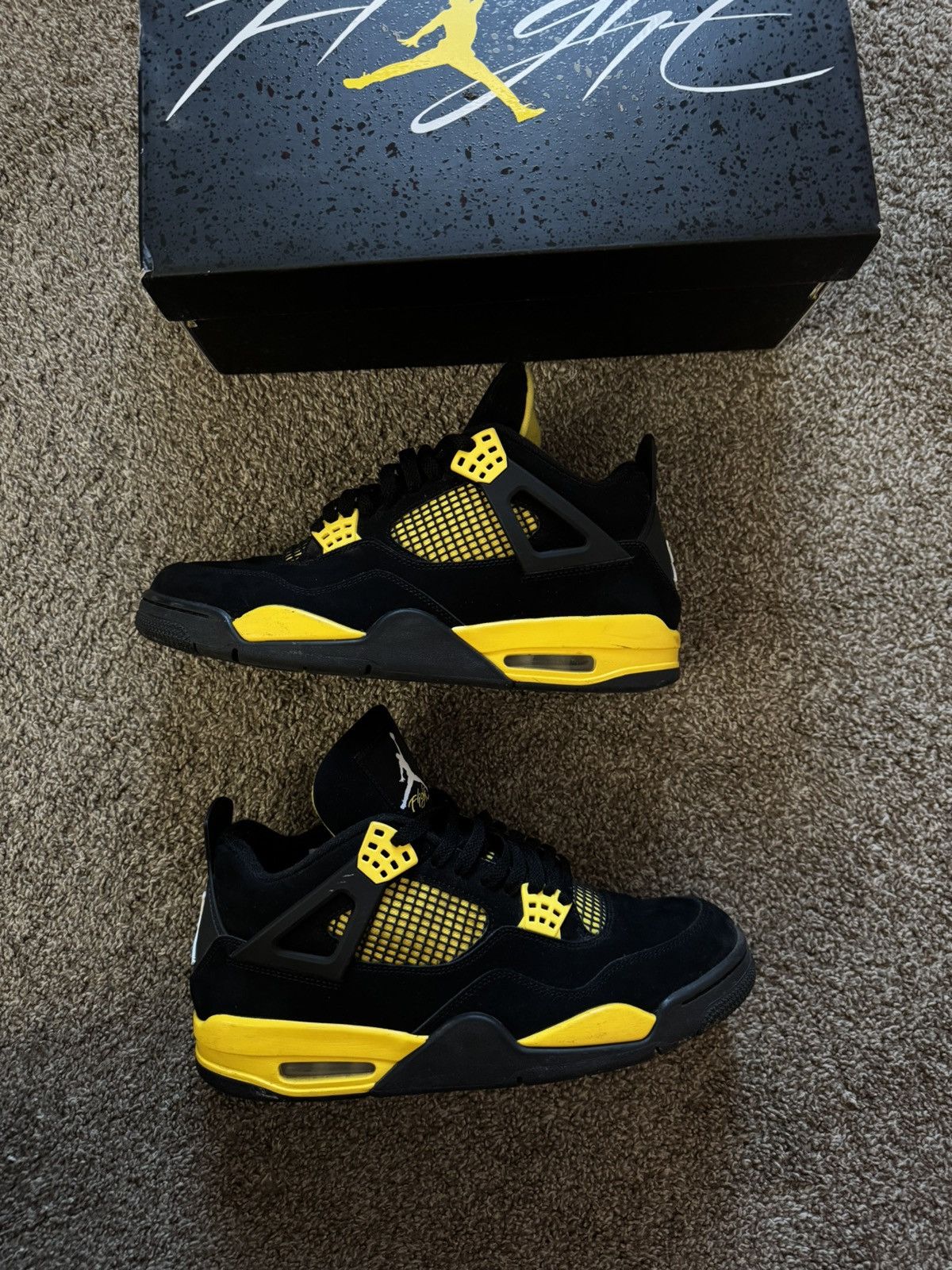 Jordan Brand Jordan 4 yellow thunder Size US 11 / EU 44 - 5 Thumbnail
