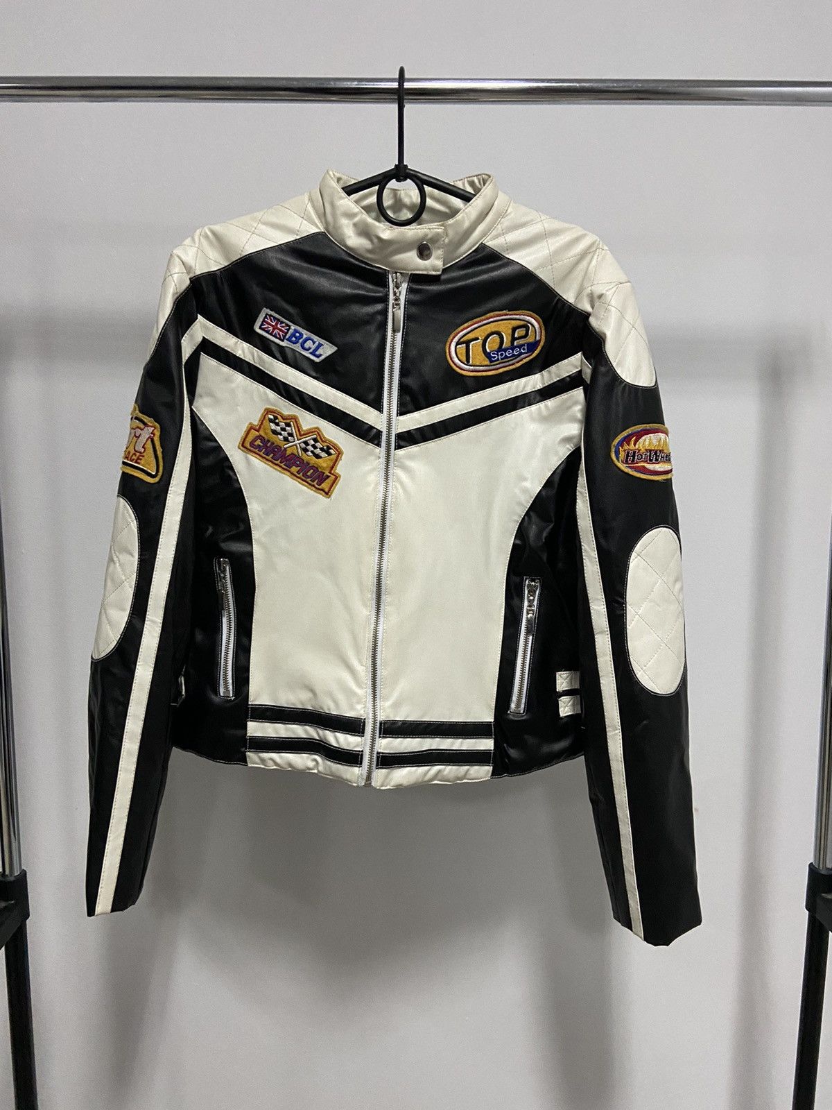 Vintage Wonder team racing jacket hot wheels 🛞 big logo Size L / US 10 / IT 46 - 1 Thumbnail