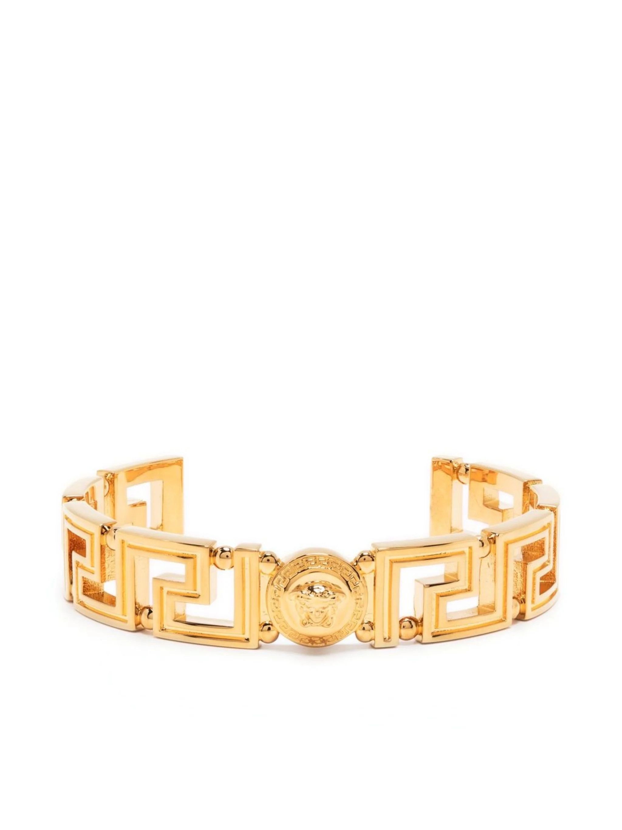 Versace o1s22i1n1024 Size: M / Medusa Greca Bracelet in Gold Size ONE SIZE - 1 Thumbnail