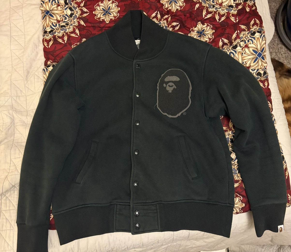 Bape Vintage Bape varsity jacket Size US M / EU 48-50 / 2 - 1 Thumbnail
