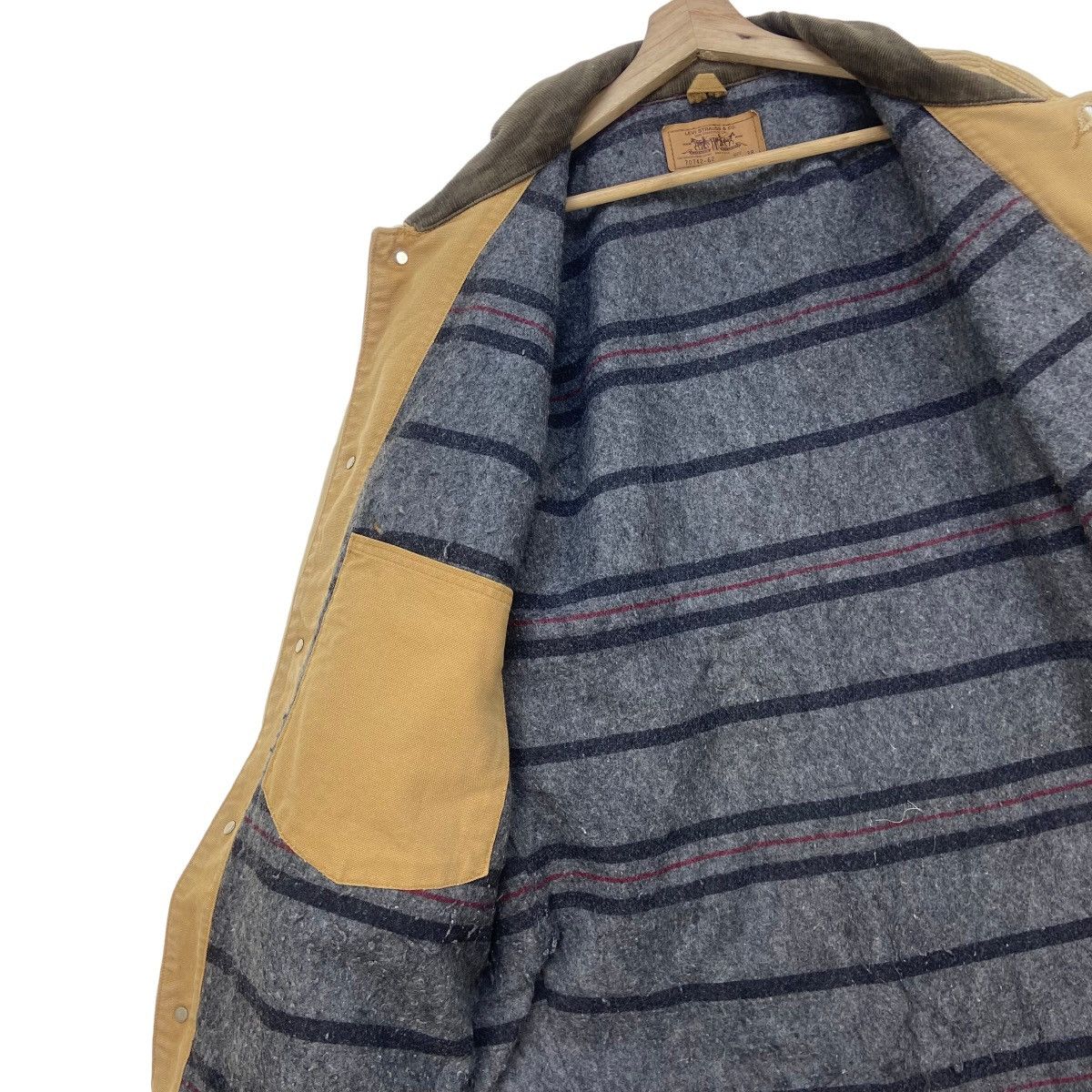 Levi's Vintage Clothing Vtg Levi’s Workers Blanket Duck Canvas Michigan Chore Jacket Size US M / EU 48-50 / 2 - 21 Thumbnail