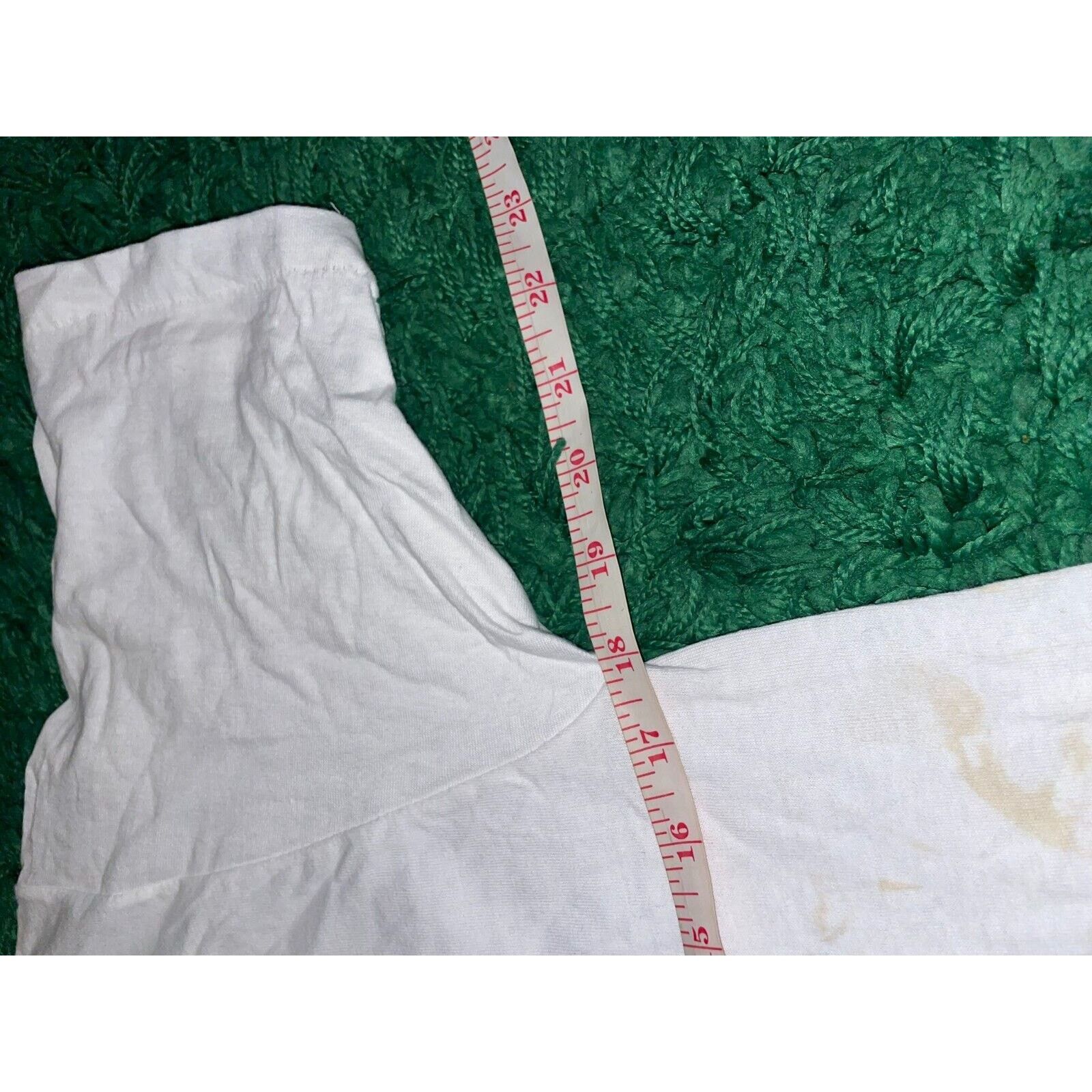 Jerzees Vintage Test Print Ski Wyoming Winter Retreat White Shirt Size US M / EU 48-50 / 2 - 13 Thumbnail