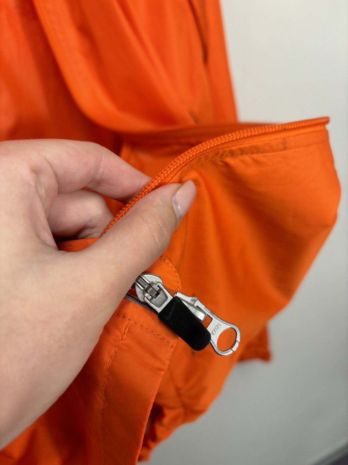 Nike Vintage Nike Y2K Zip Orange Hype Transformer Jacket Size US XL / EU 56 / 4 - 13 Thumbnail