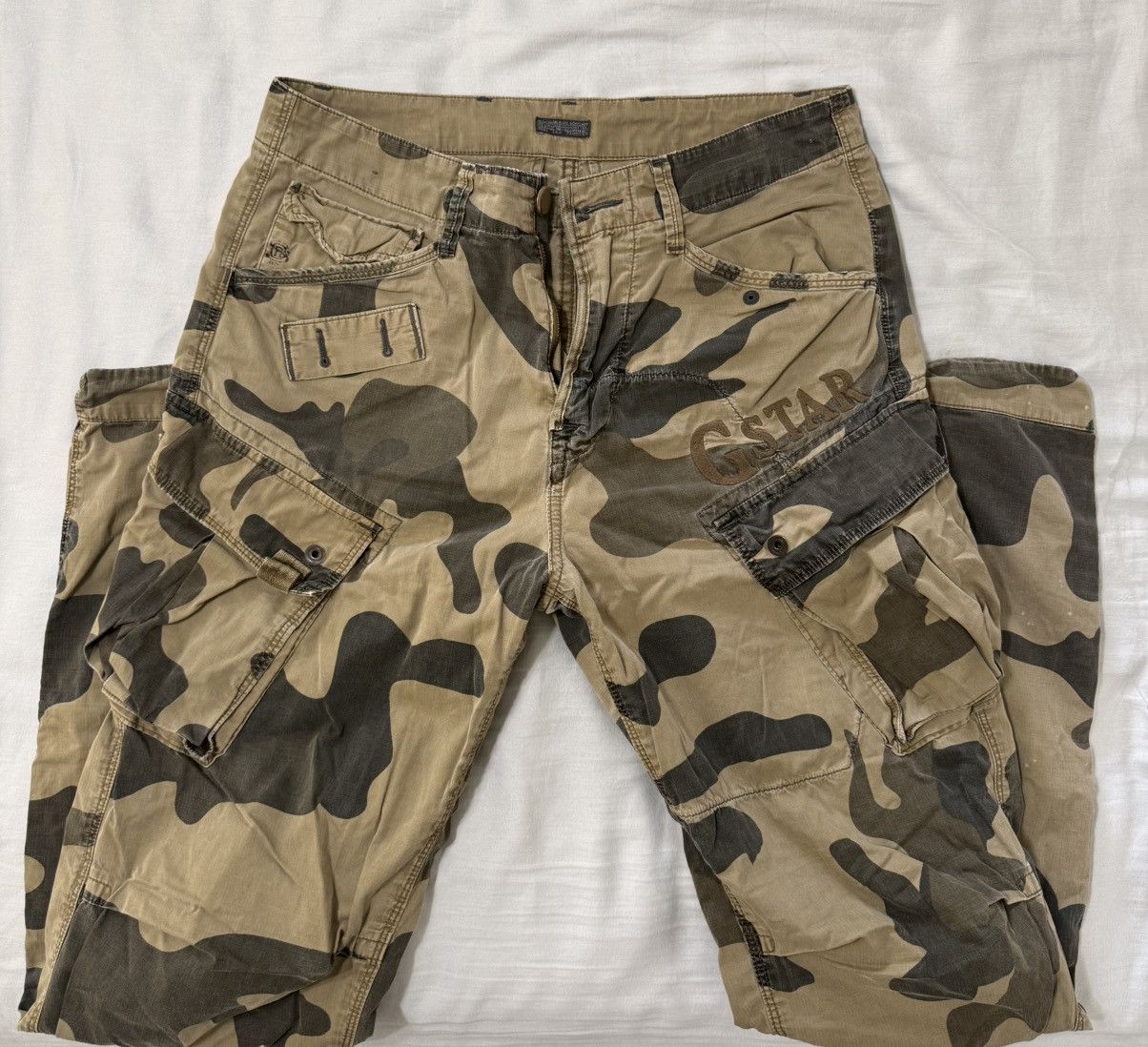 G-Star G- star raw camo pants sz 29 x 32 Size US 29 - 1 Thumbnail