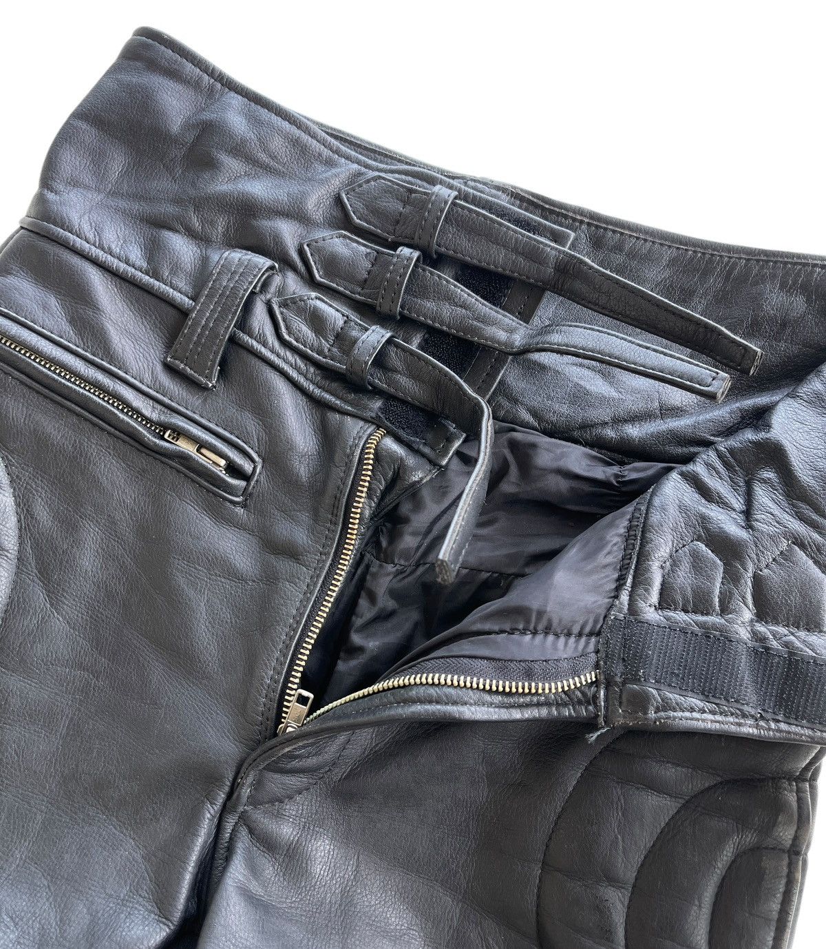 Kadoya Vintage Ravine Bikers Leather Pants Size US 30 / EU 46 - 12 Thumbnail
