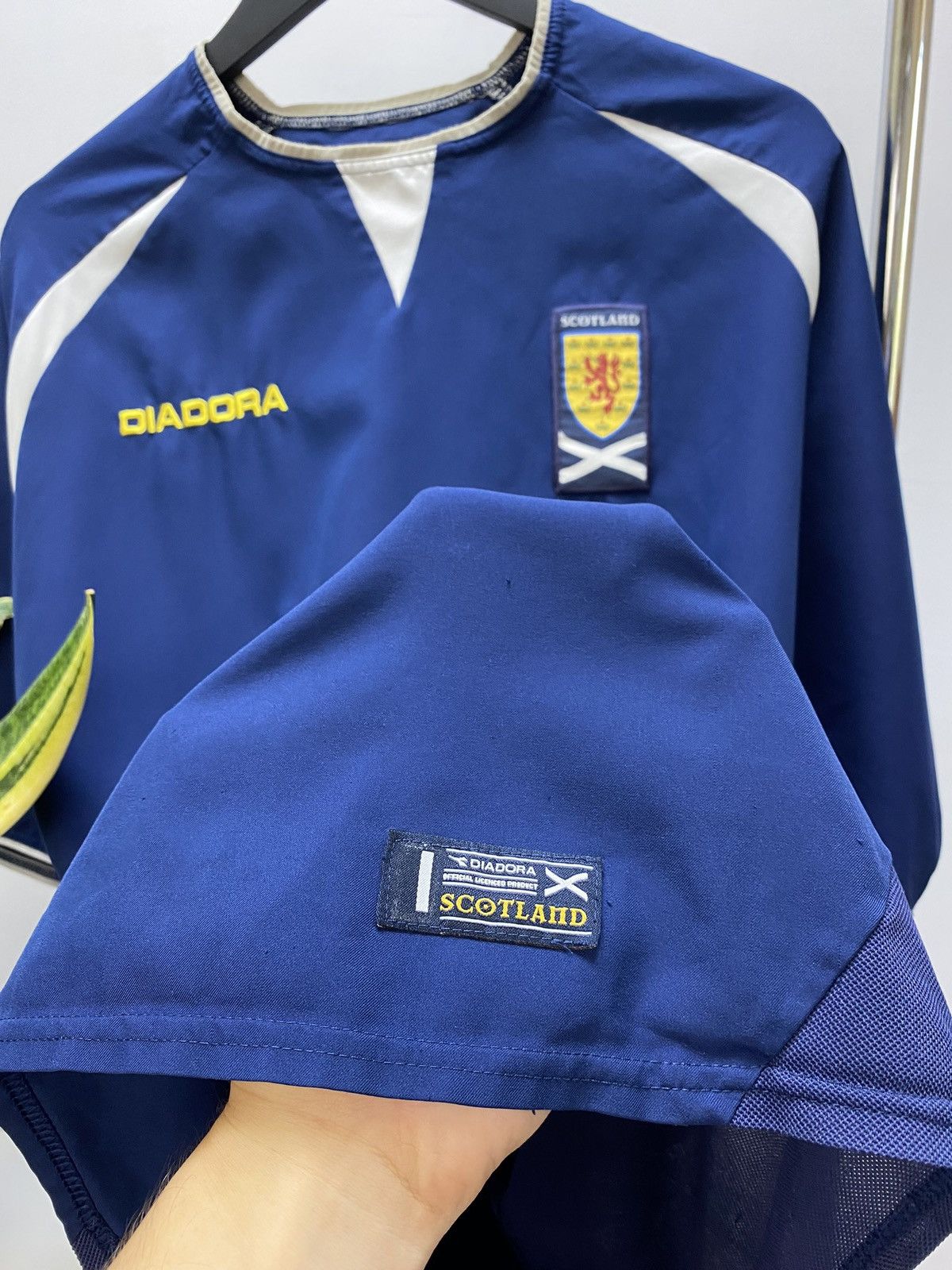 Diadora × Other SCOTLAND 2003 HOME FOOTBALL SHIRT SOCCER JERSEY DIADORA Size US XL / EU 56 / 4 - 8 Thumbnail