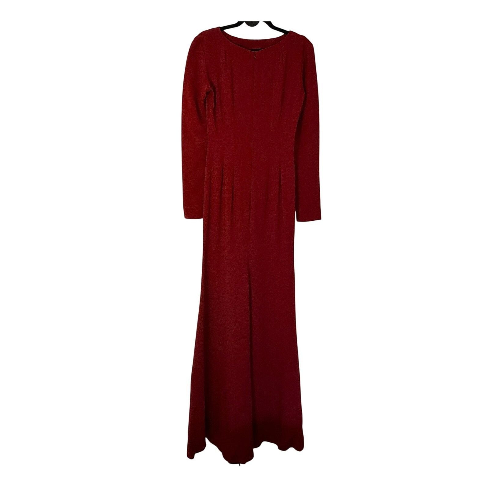 Victoria Beckham Victoria Beckham Red Viscose Long Dress Size M / US 6-8 / IT 42-44 - 2 Thumbnail