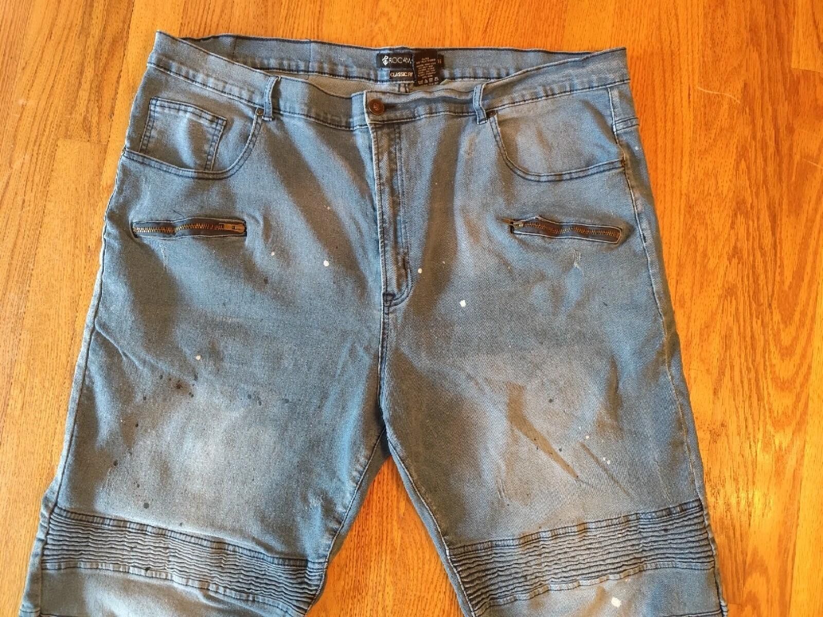Rocawear Rocawear Men's Sz 48 Moto Slim Stretch Taper Distressed Size US 44 / EU 60 - 3 Thumbnail
