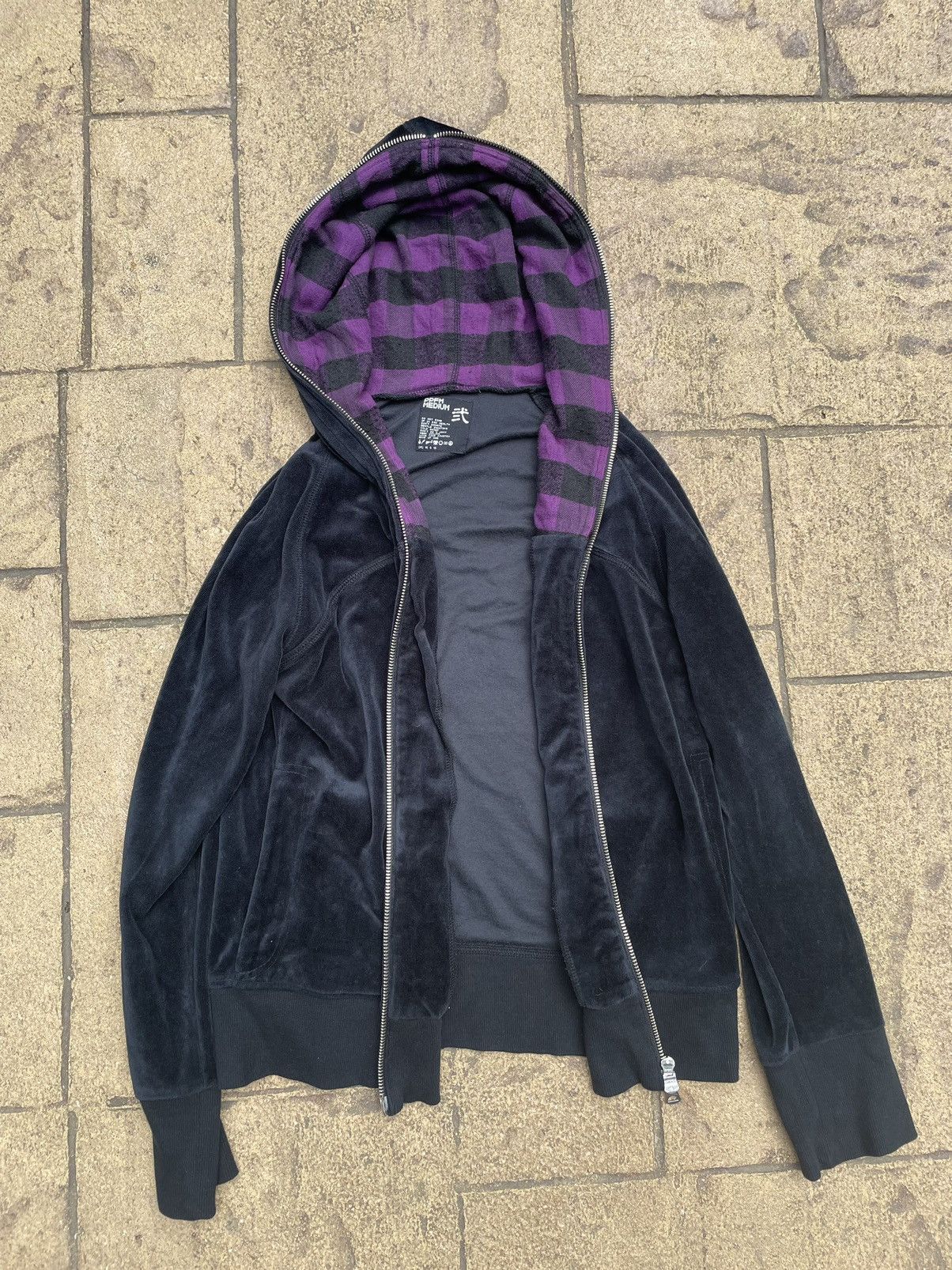 PPFM × Seditionaries PPFM Monster Multi Zip Hoodie Velvet Black Medium Size US M / EU 48-50 / 2 - 4 Thumbnail