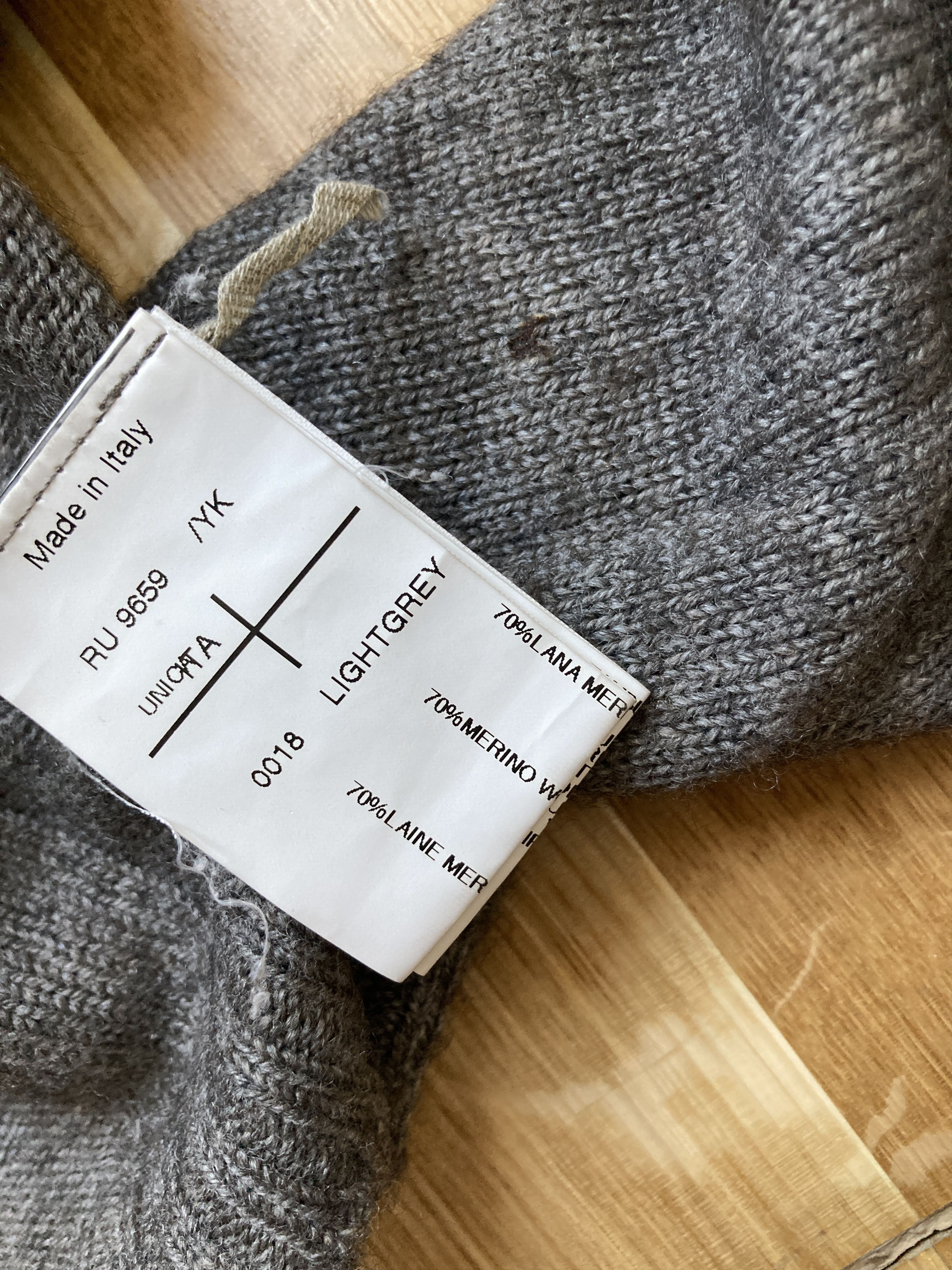 Rick Owens F/W 12 "MOUNTAIN" Oversized Runway Yak/Wool Rollneck Knit M Size US L / EU 52-54 / 3 - 16 Thumbnail