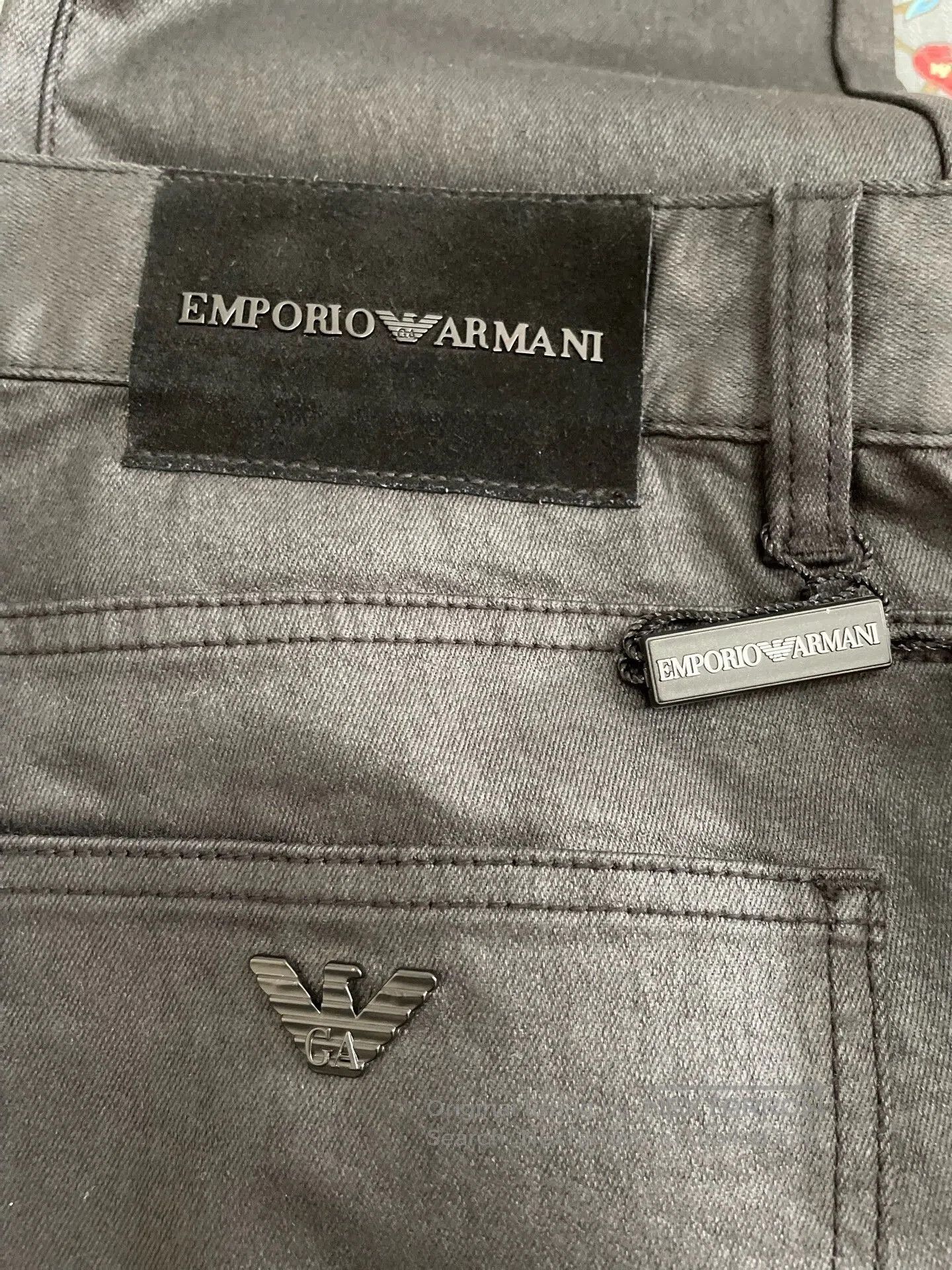 Emporio Armani EA Armani Black Casual Pants. Size 34" / US 12 / IT 48 - 5 Thumbnail
