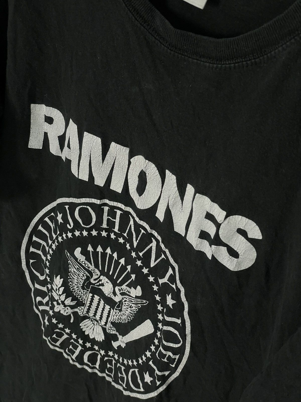 Band Tees × Vintage Ramones Goth Graphic Band T-Shirt Men’s size M Punk Size US M / EU 48-50 / 2 - 7 Thumbnail